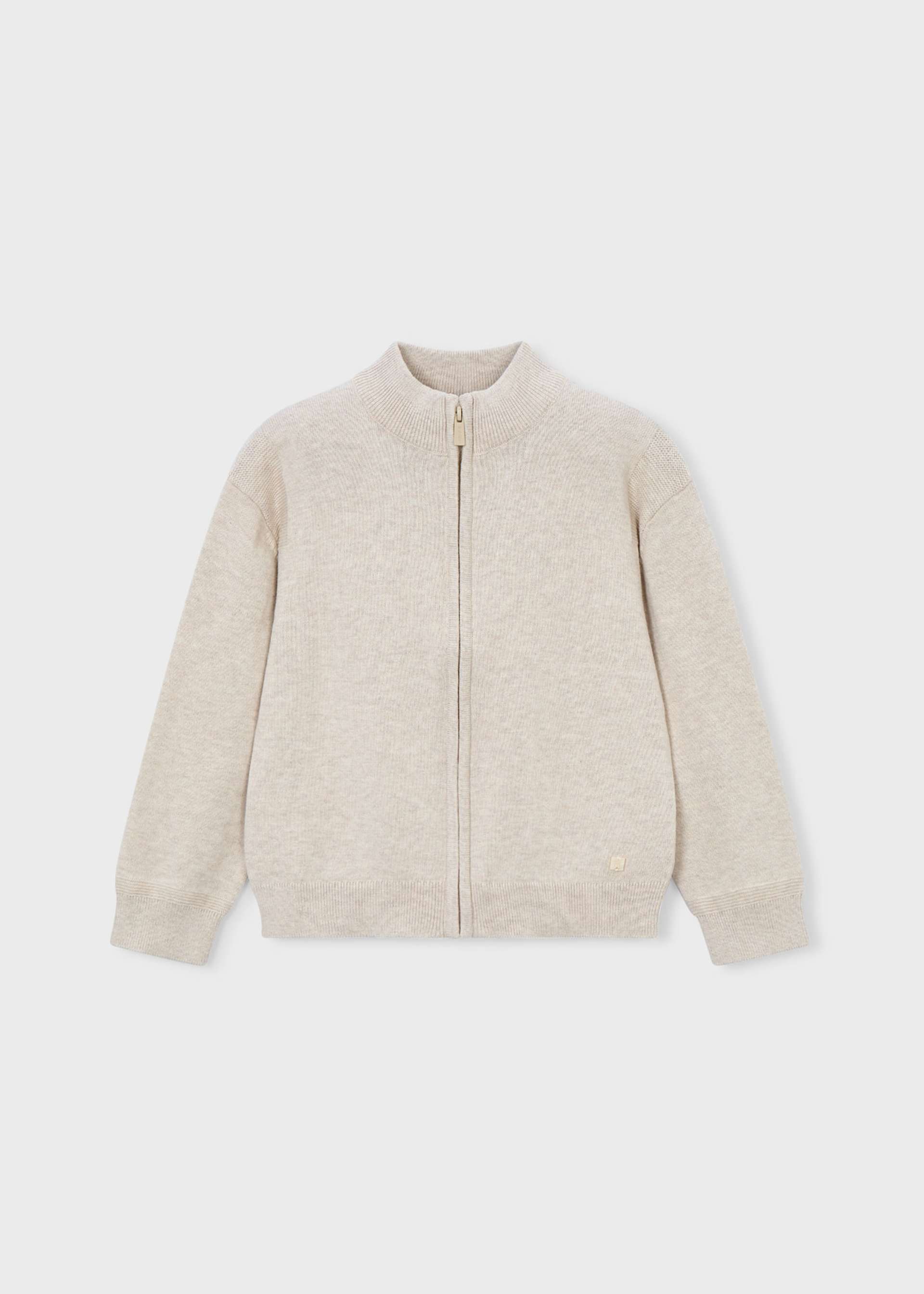 Sudadera cremallera niño