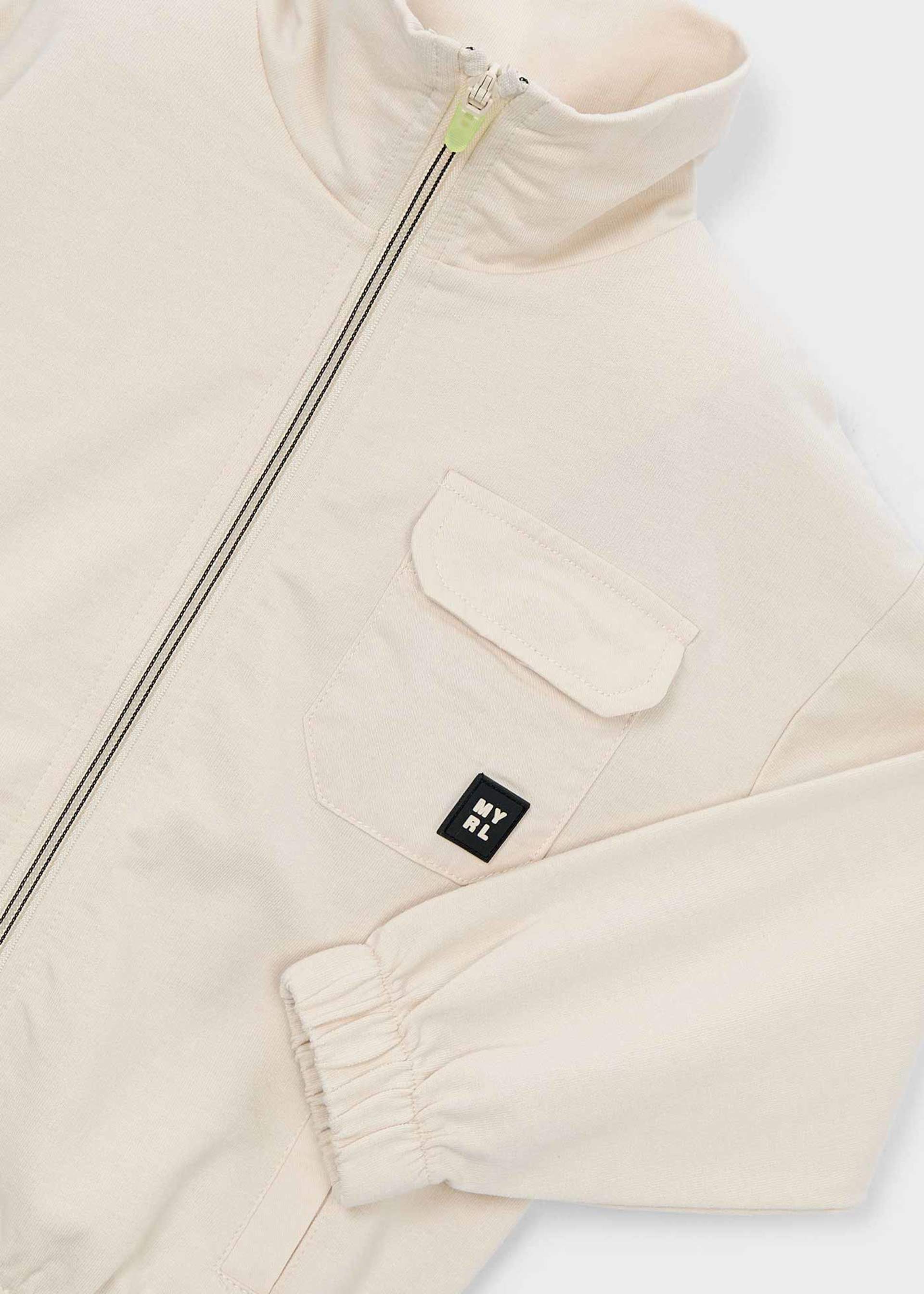 Sudadera cremallera niño