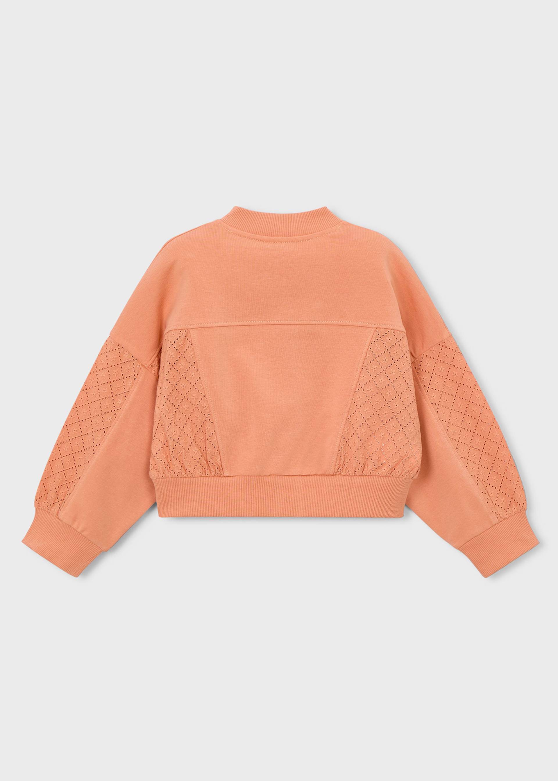 Bluza zapinana na suwak dla dziewczynki