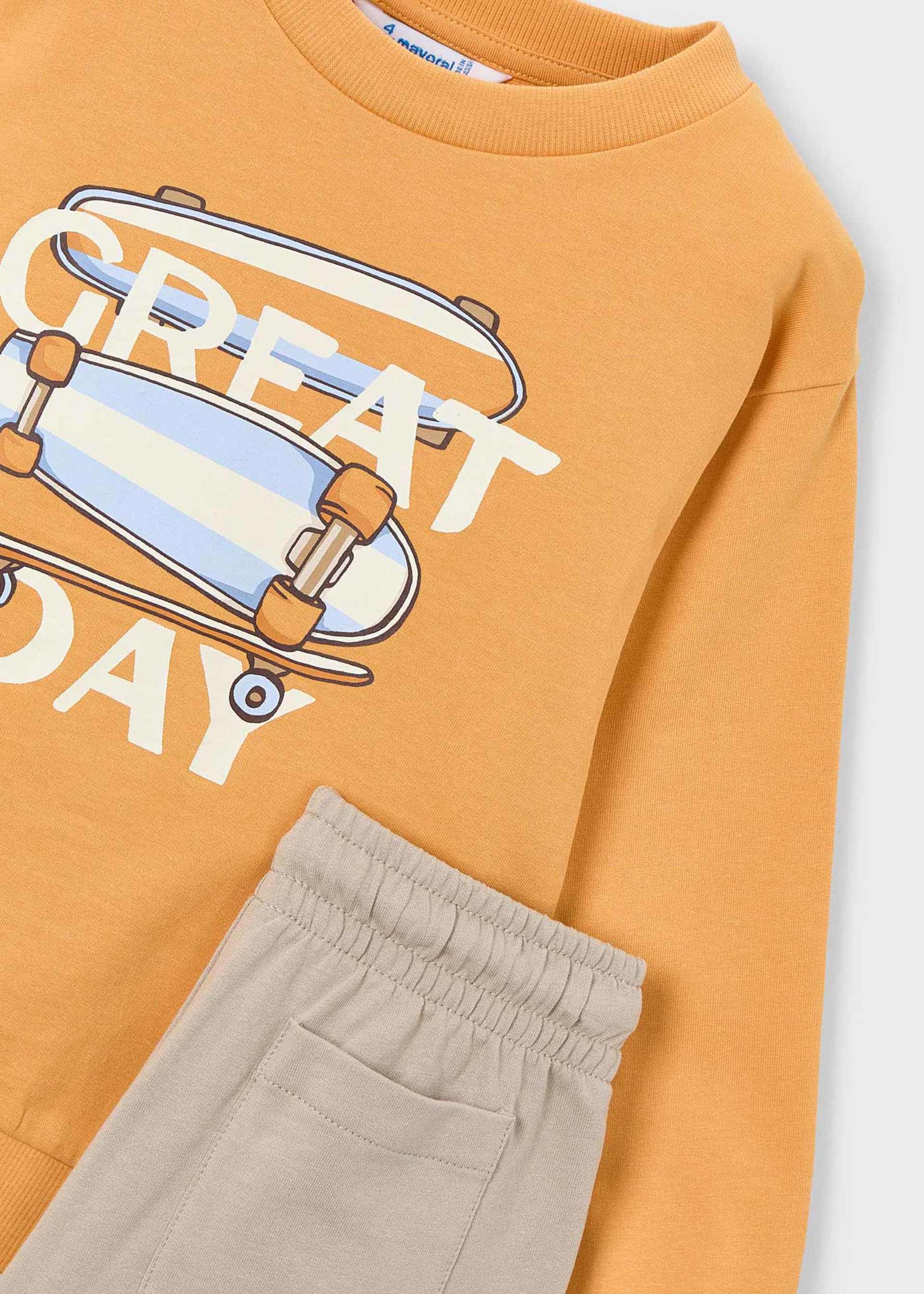 Boys' skate tracksuit