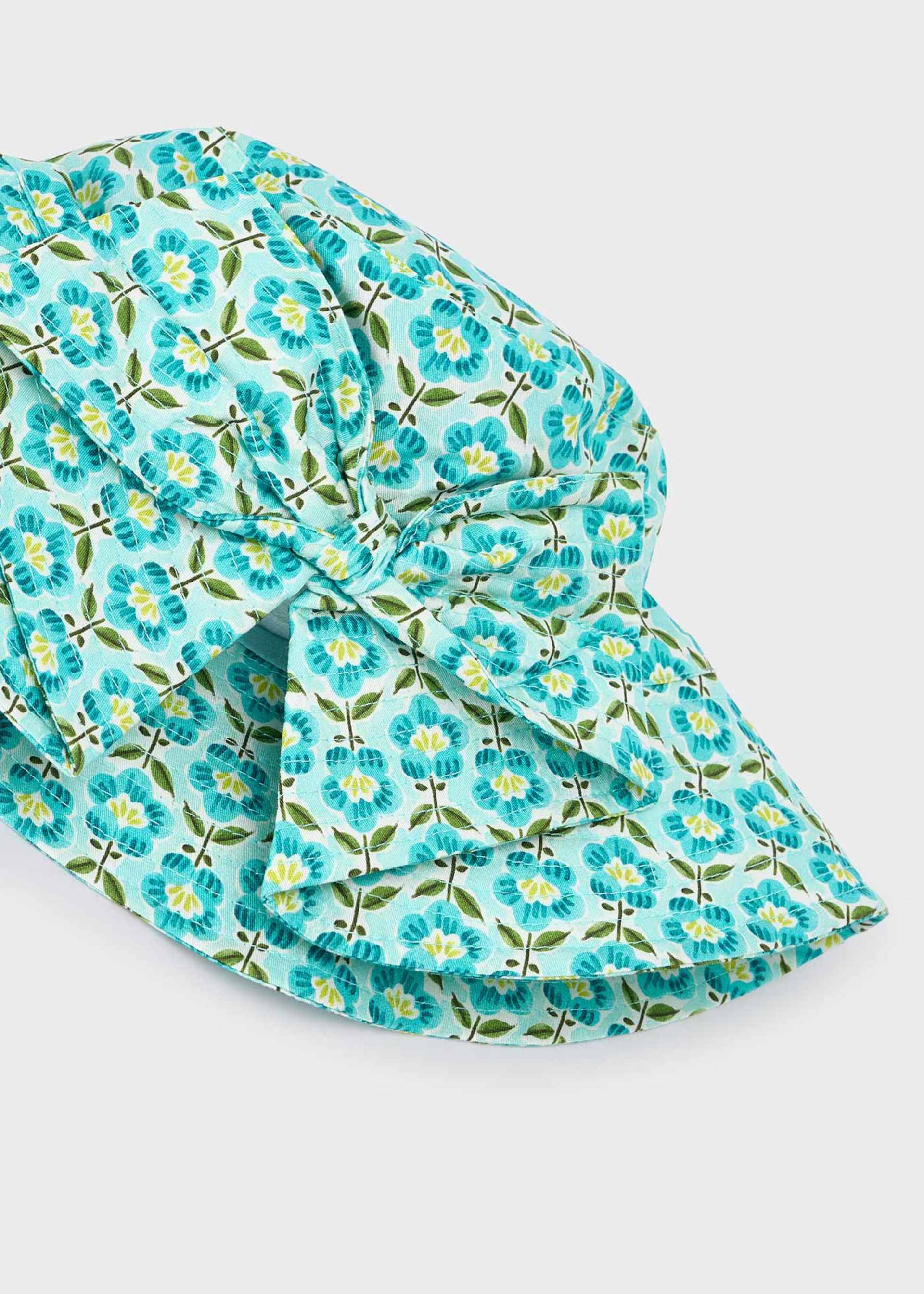 Chapéu estampado menina