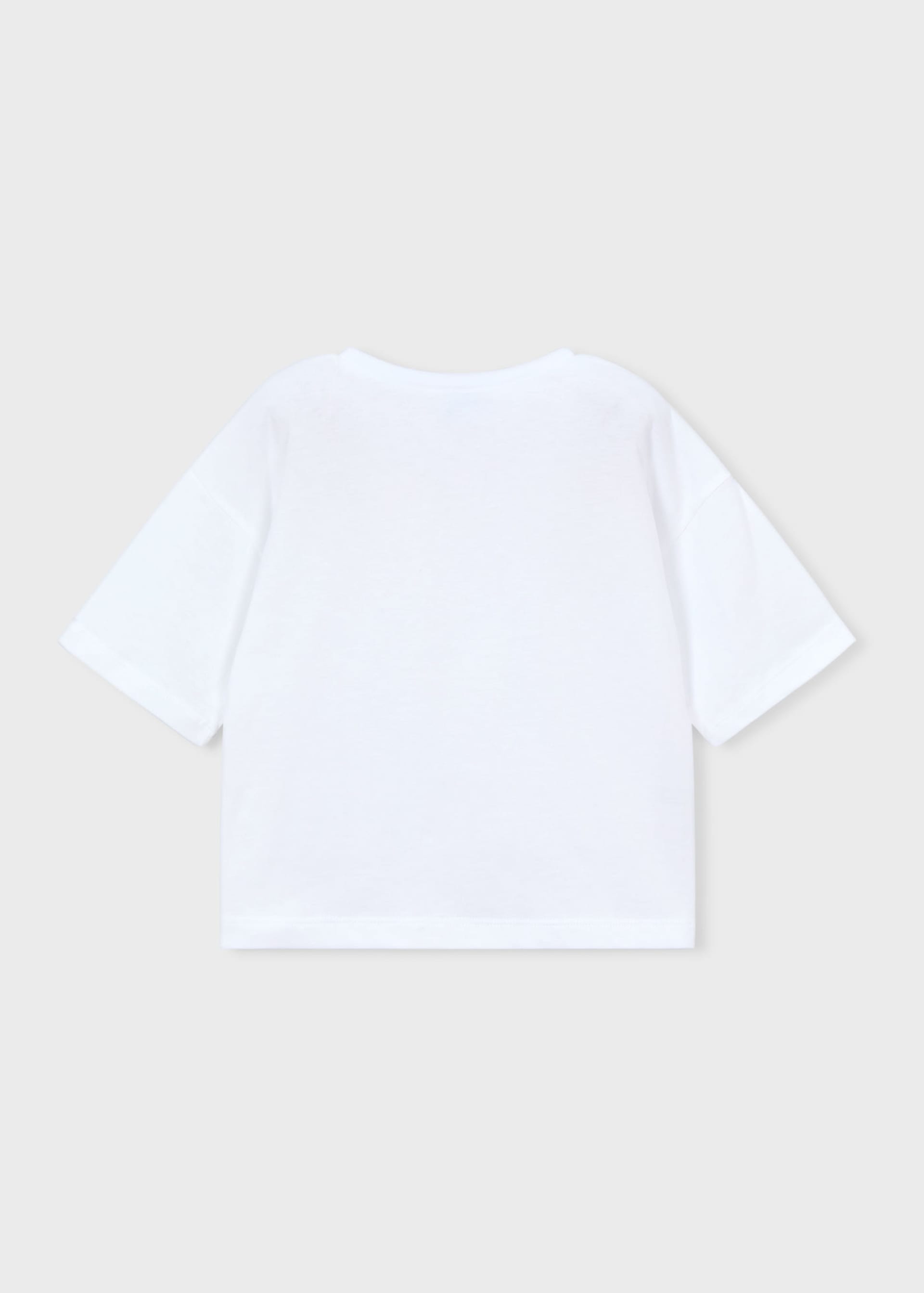 T-shirt ombro caído menina