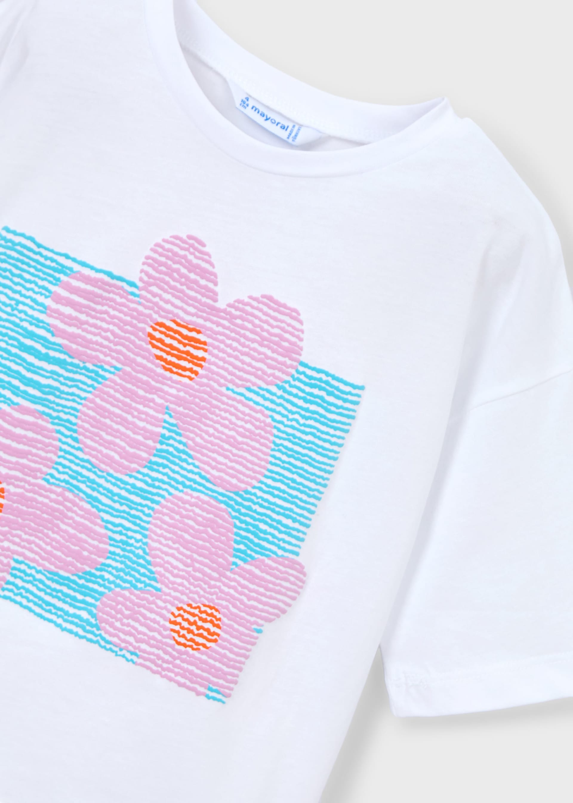 T-Shirt Drop-Shoulder Mädchen