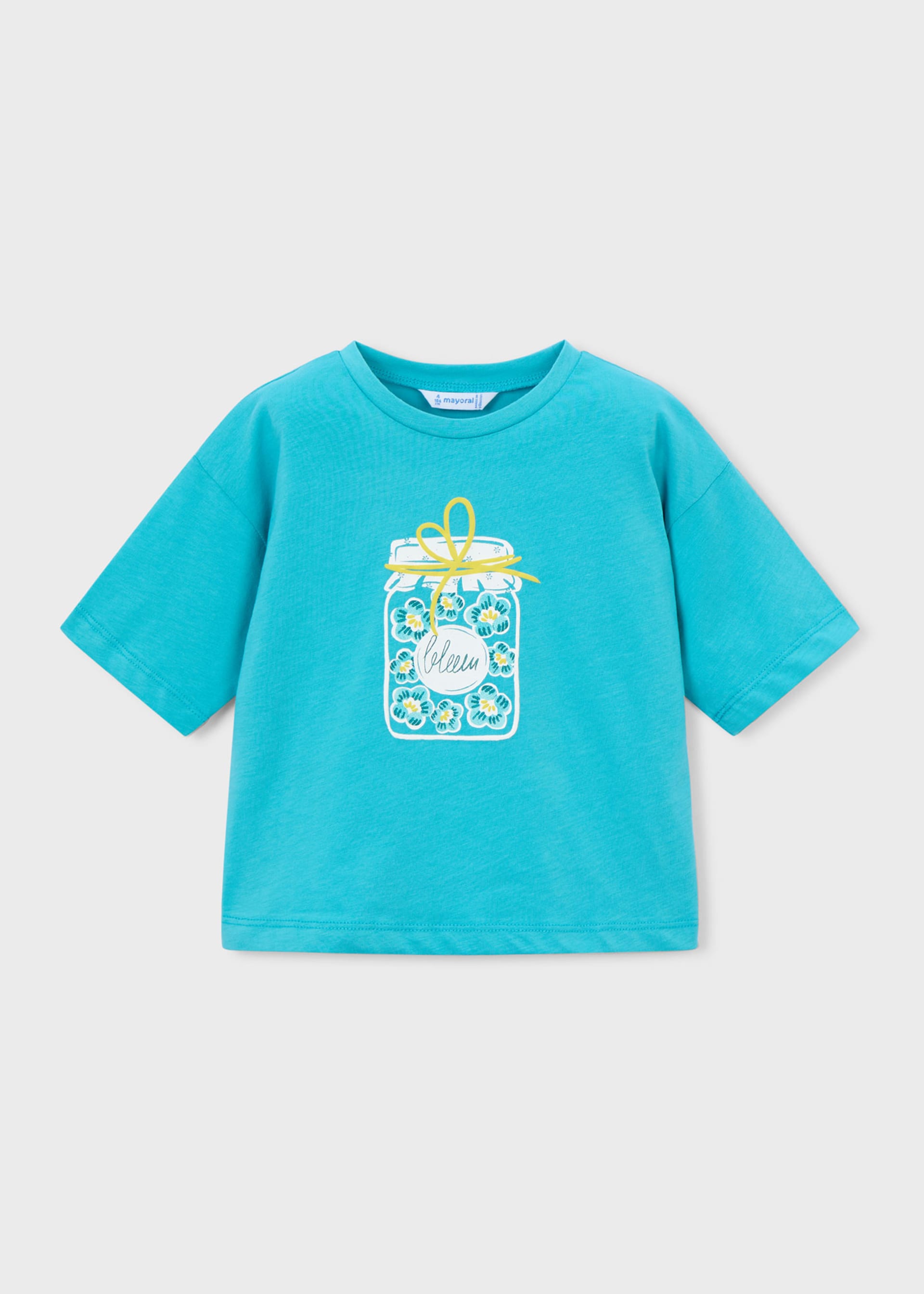 T-Shirt Drop-Shoulder Mädchen