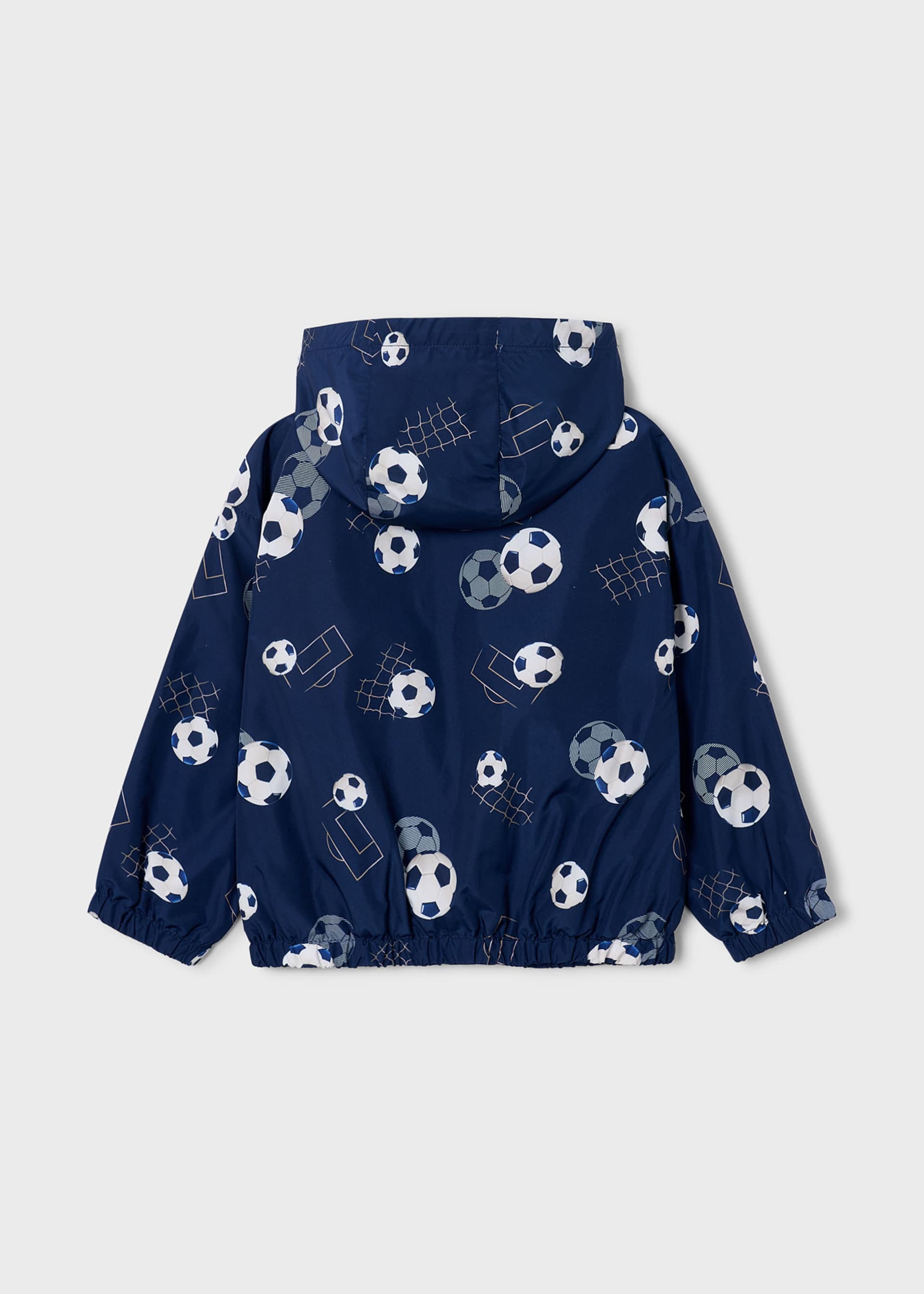 Cortavientos estampado niño