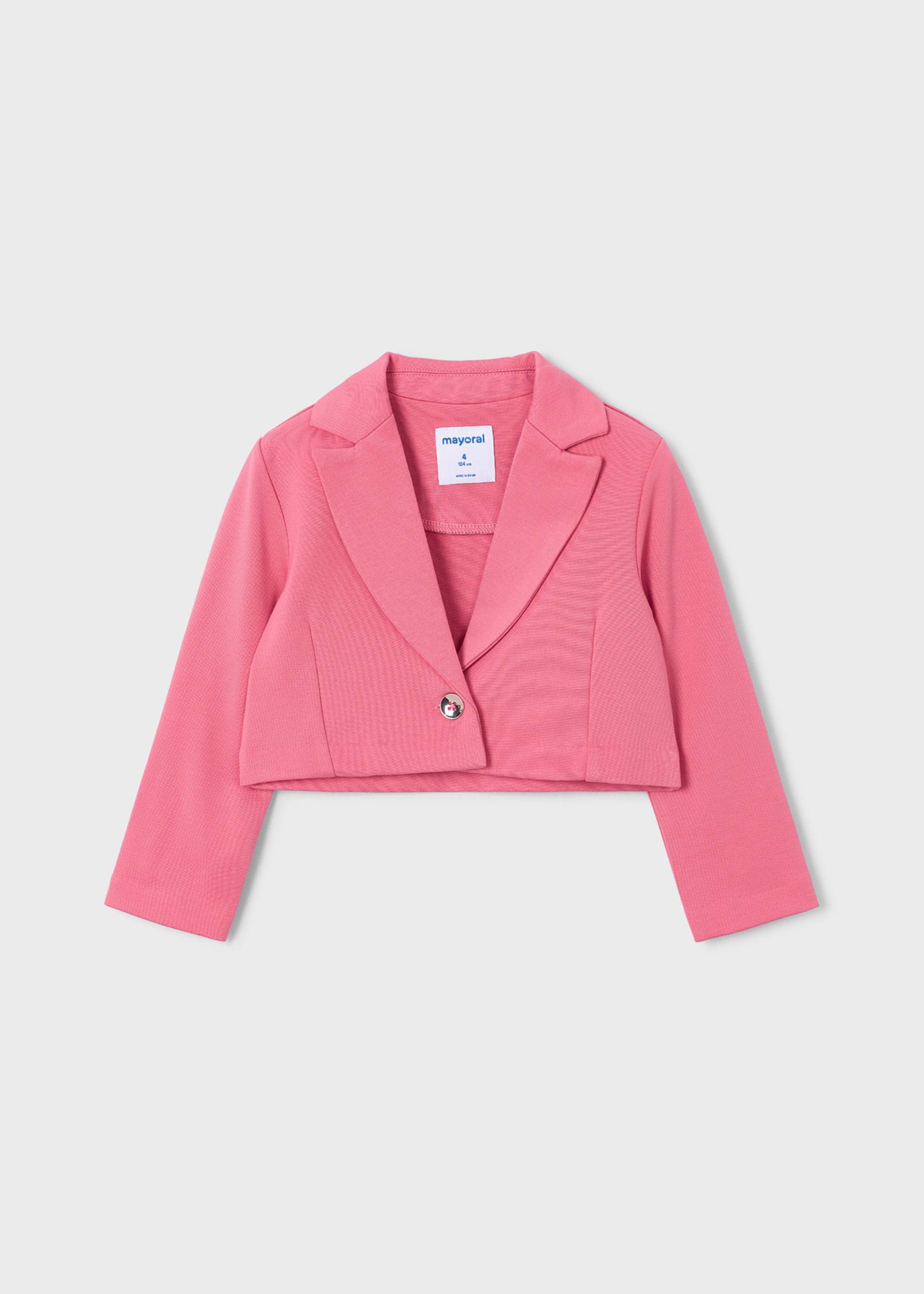 Chaqueta punto roma niña