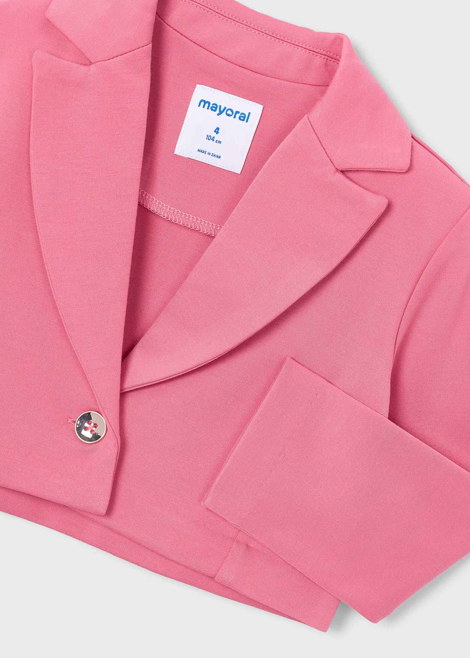 Chaqueta punto roma niña