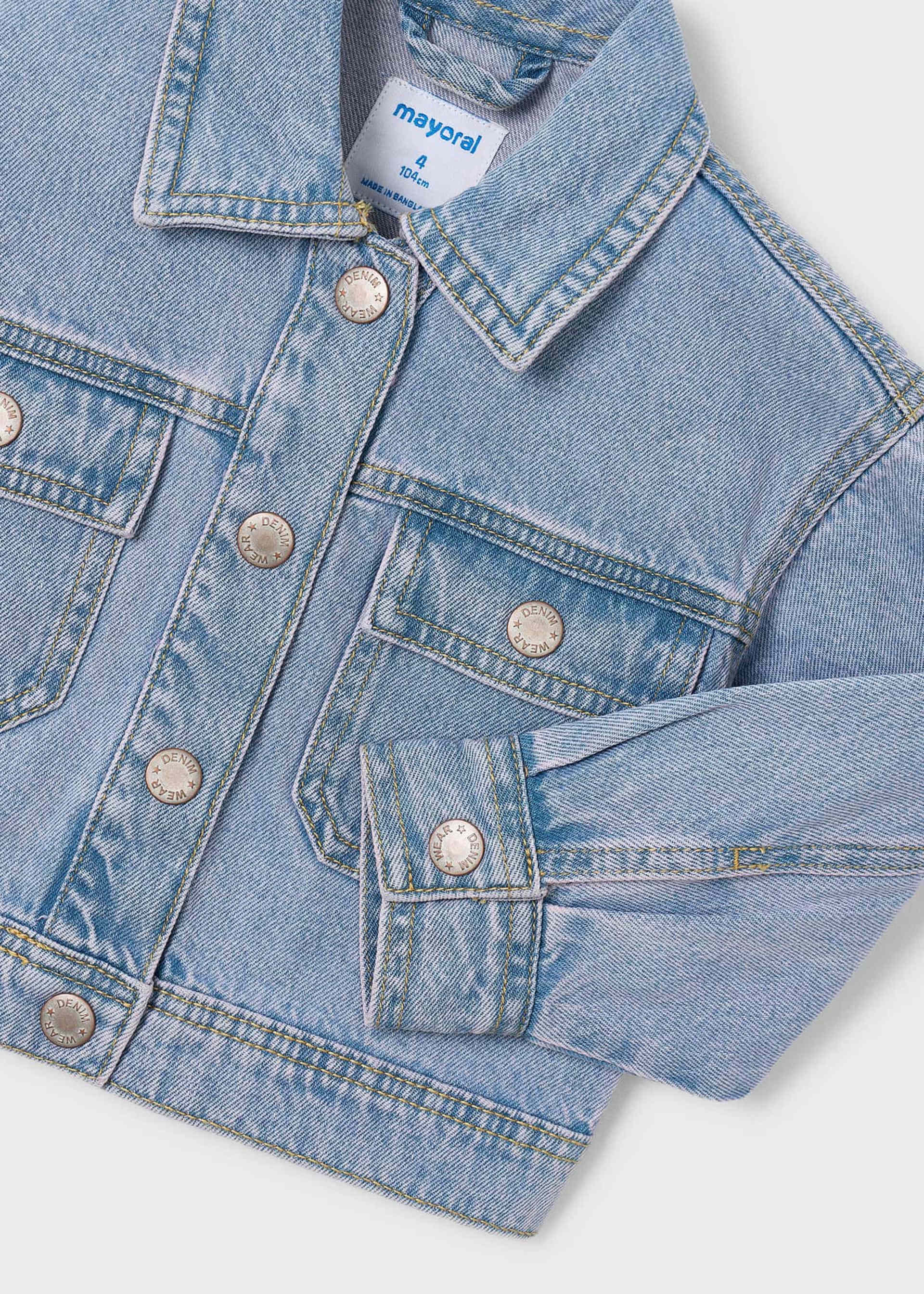 Geaca denim fetita