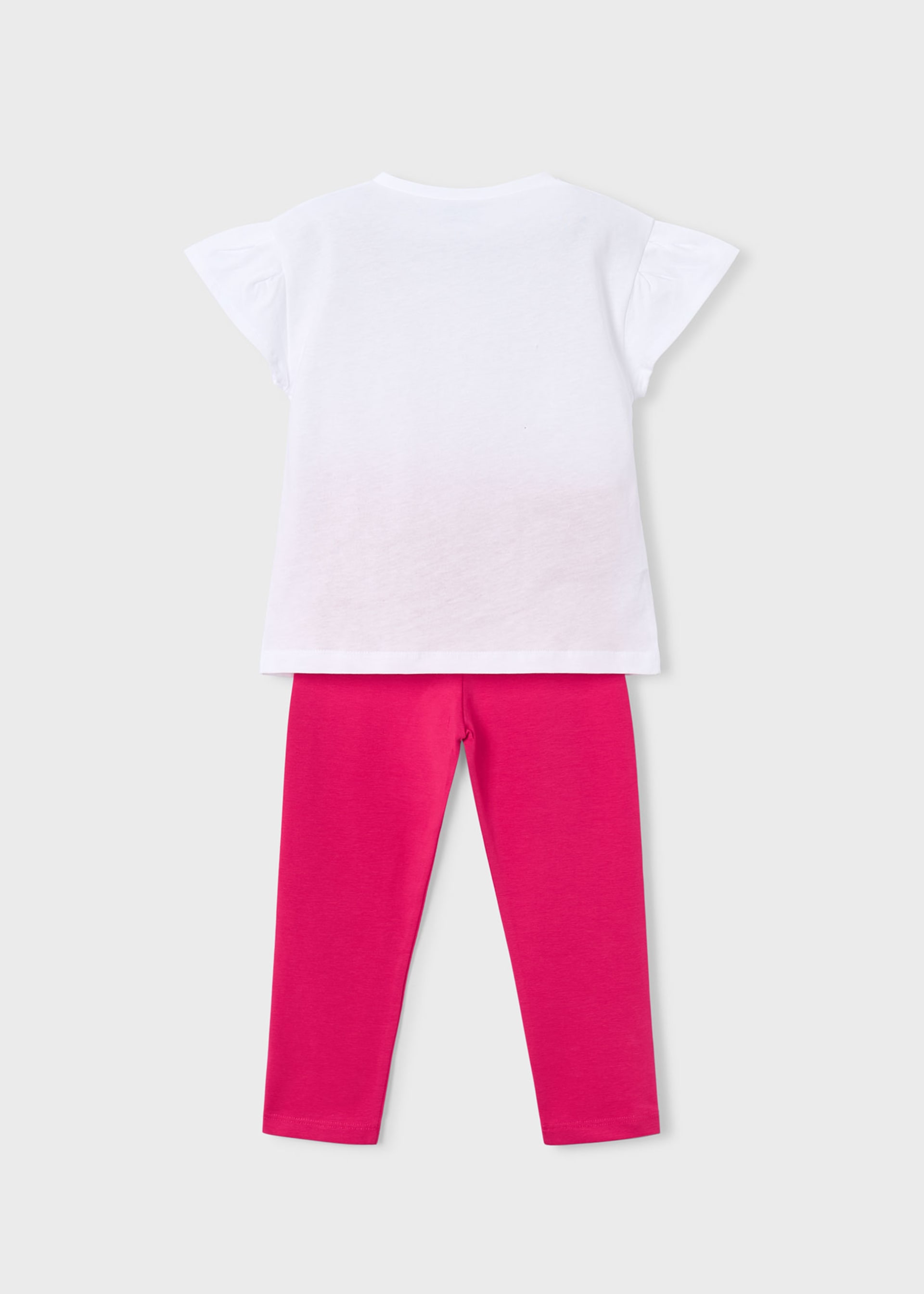 Completo leggings e maglietta bambina
