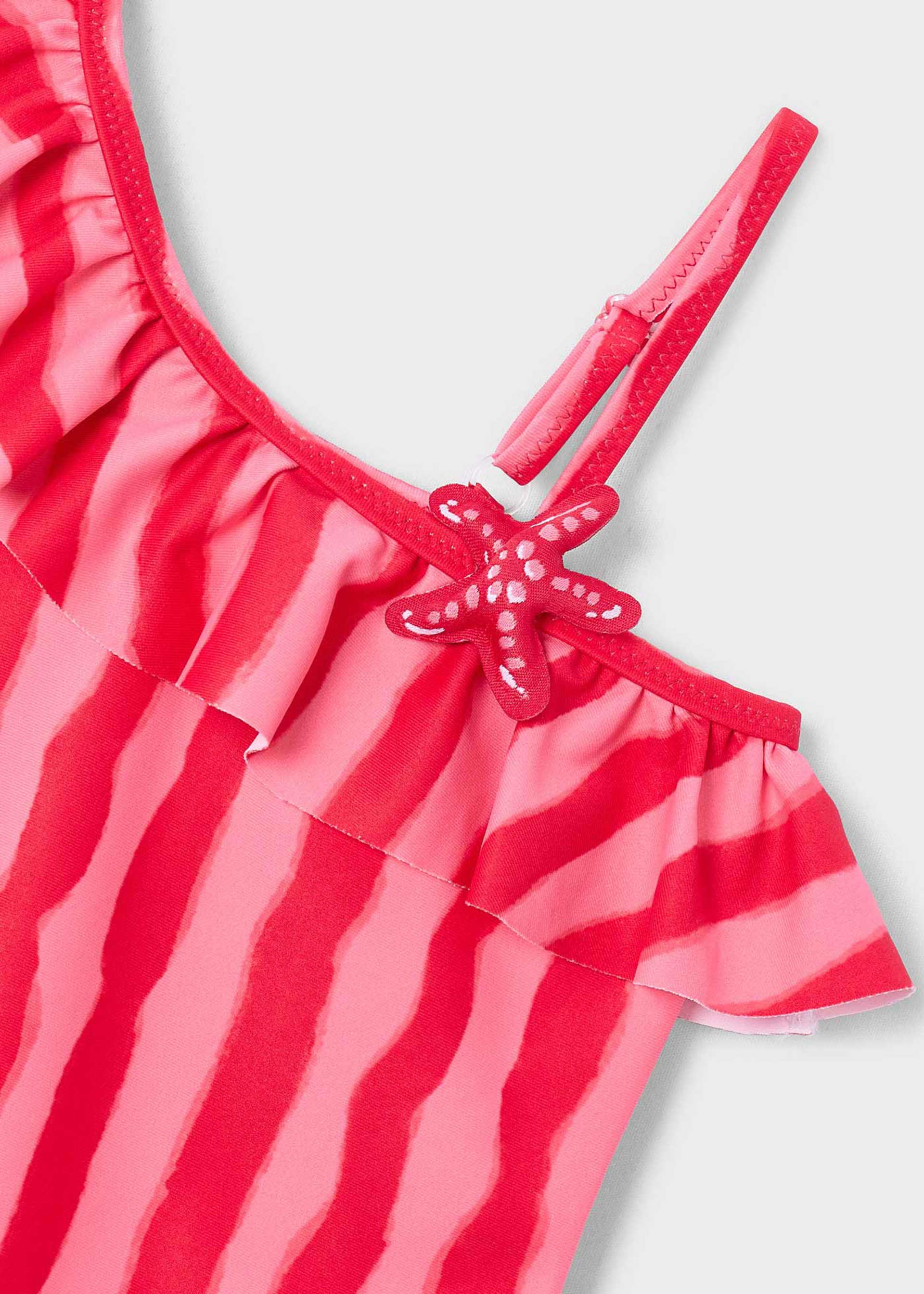 Girl Asymmetric Swimsuit