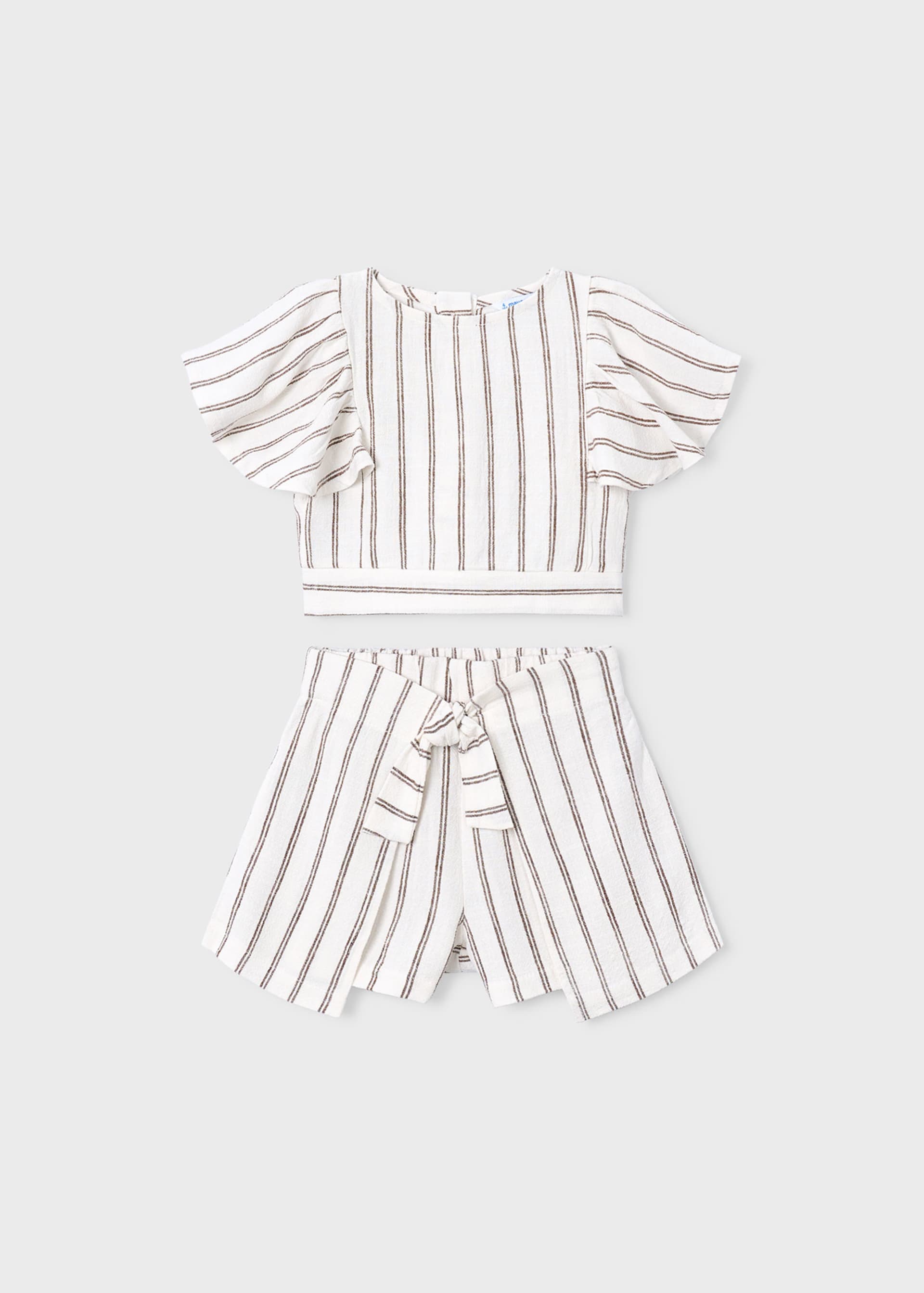 Set fusta cu dungi fetita