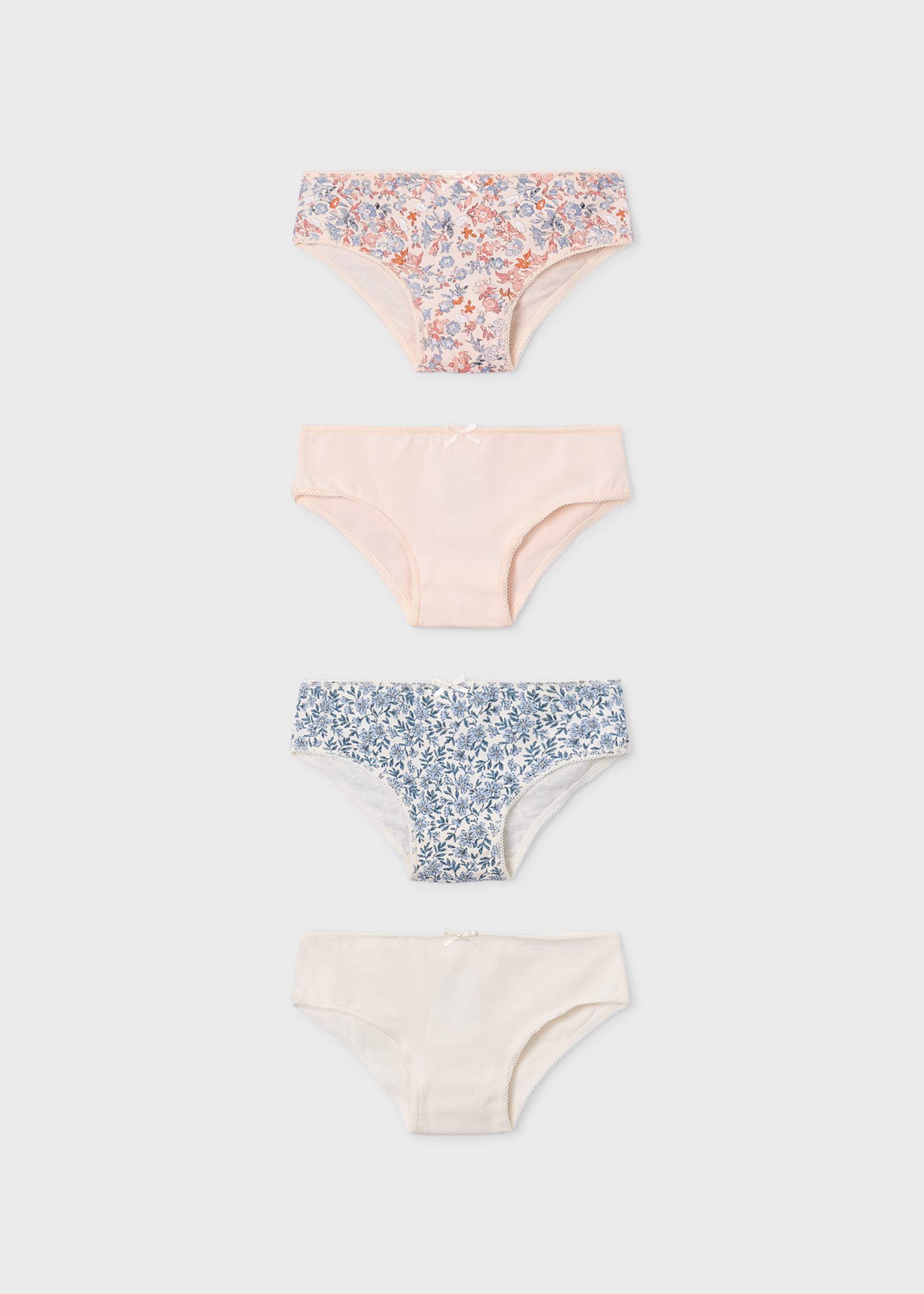 4-er Set Slips Mädchen