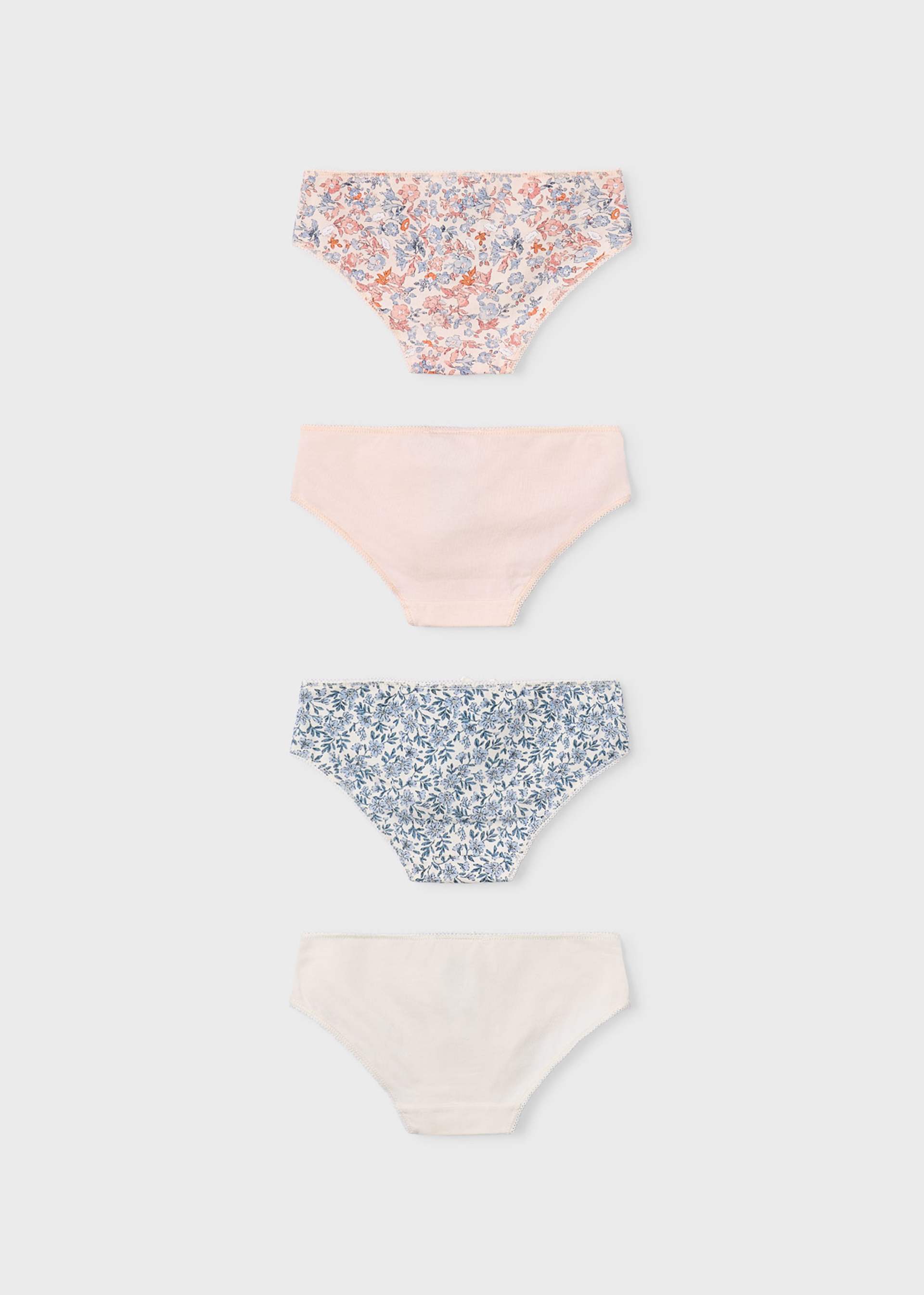 4-er Set Slips Mädchen