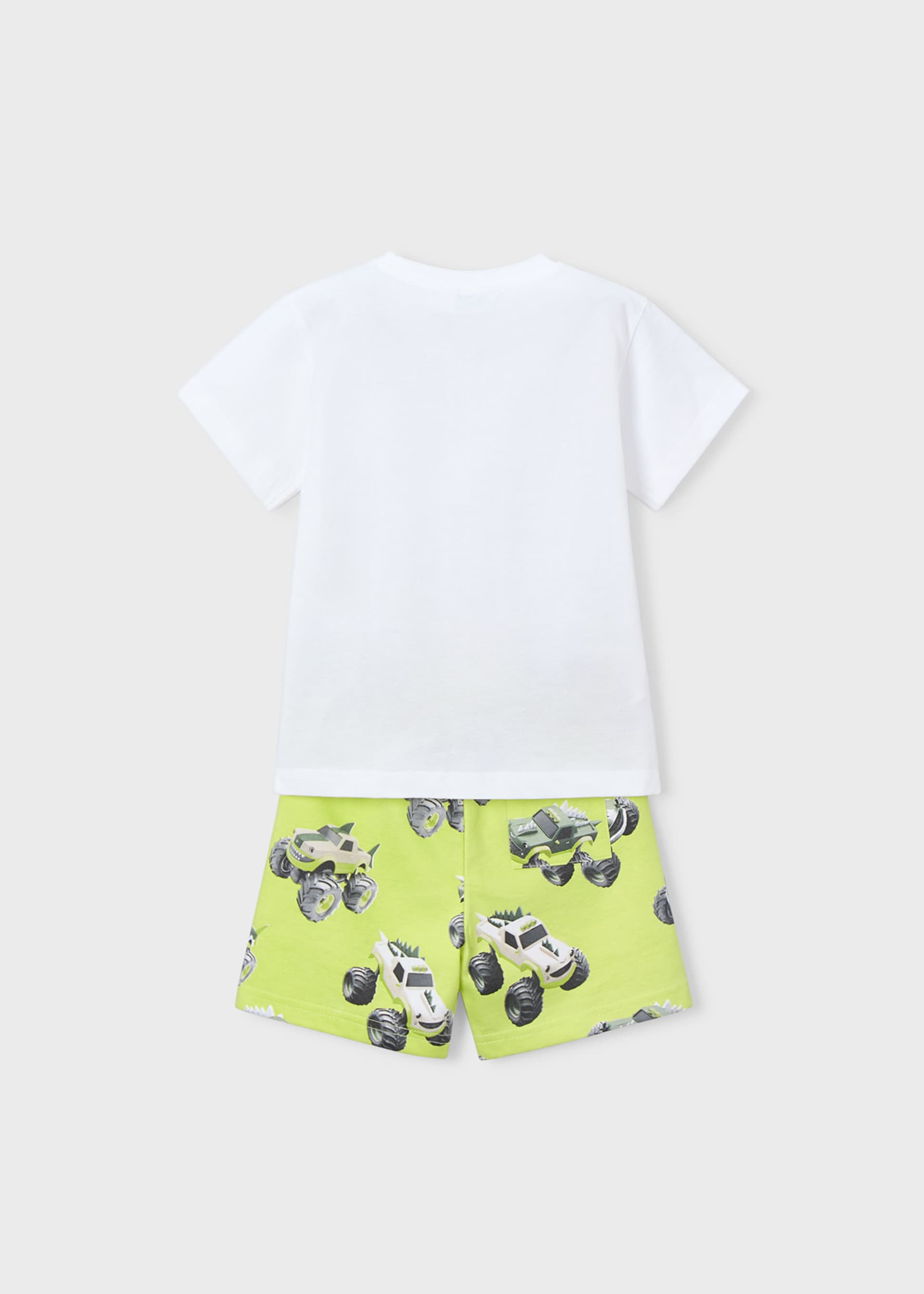 Ensemble bermuda et t-shirt imprimé garçon