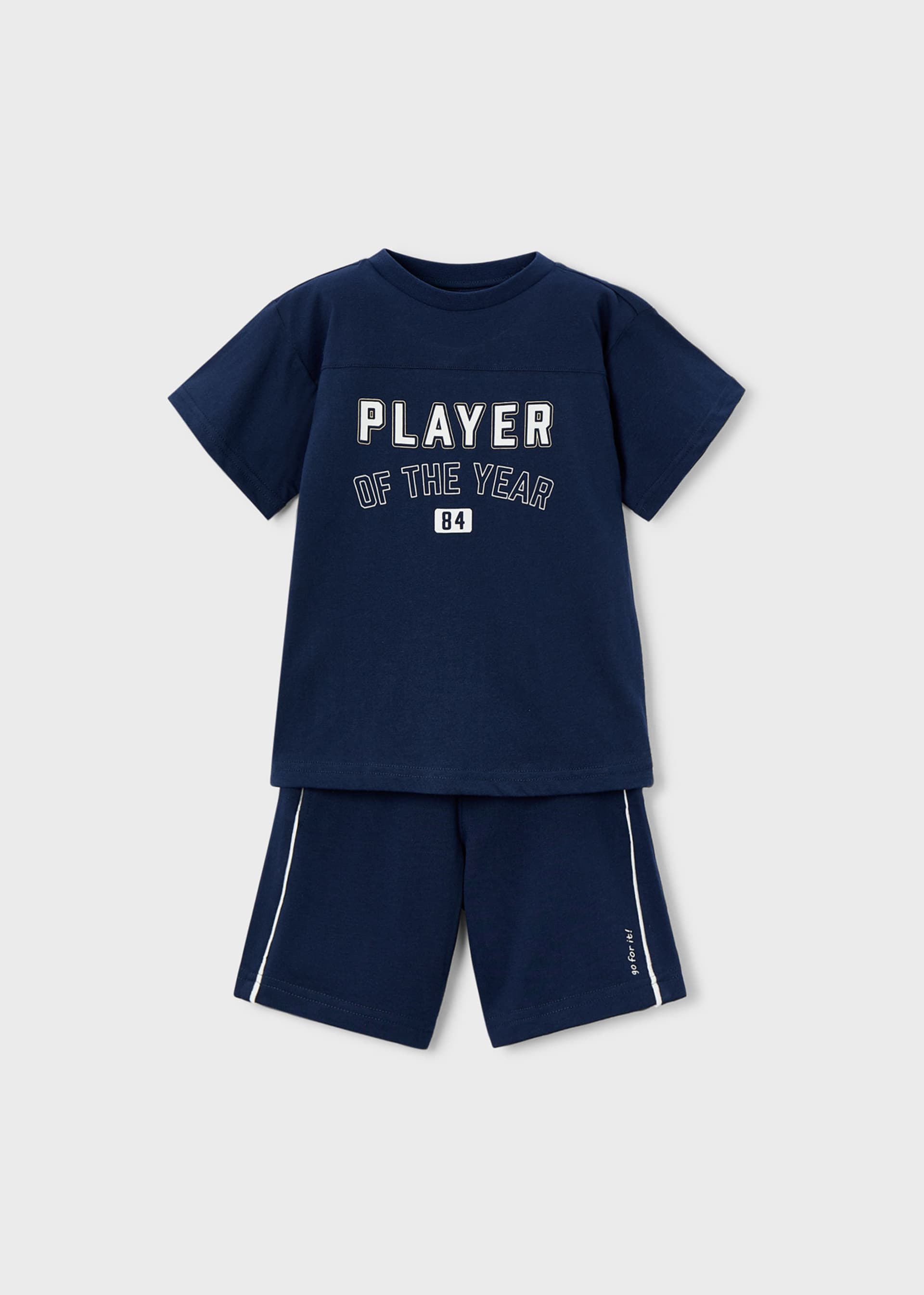 Boy Shorts and Graphic T-shirt Set