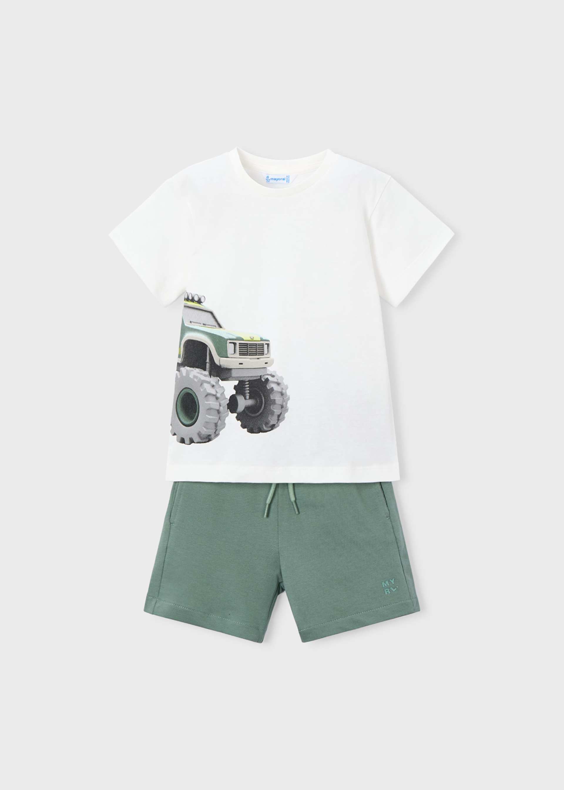 Set pantaloni si tricou baiat