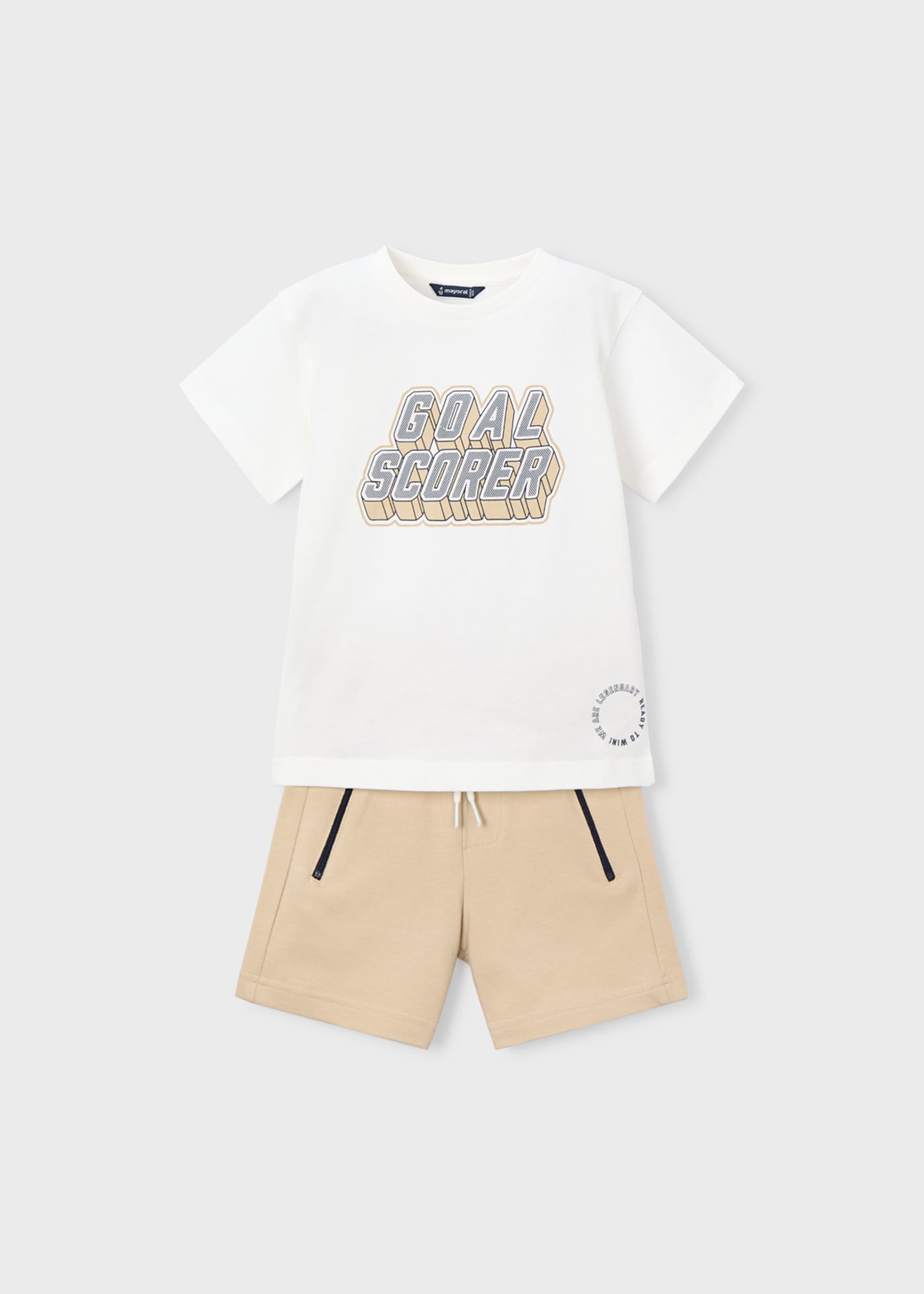 Knit Set boy with letters