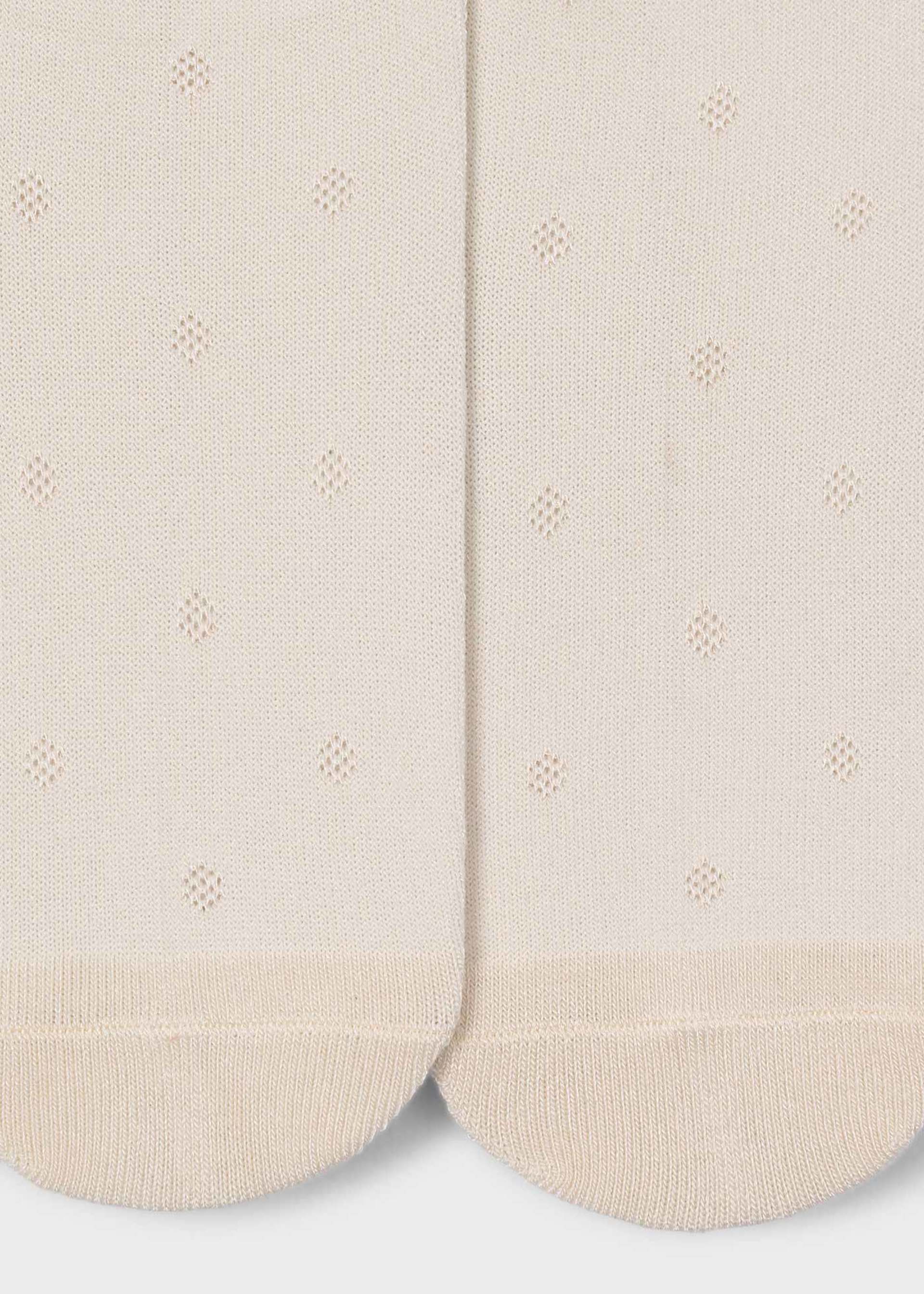 Collant fantaisie petits points fille