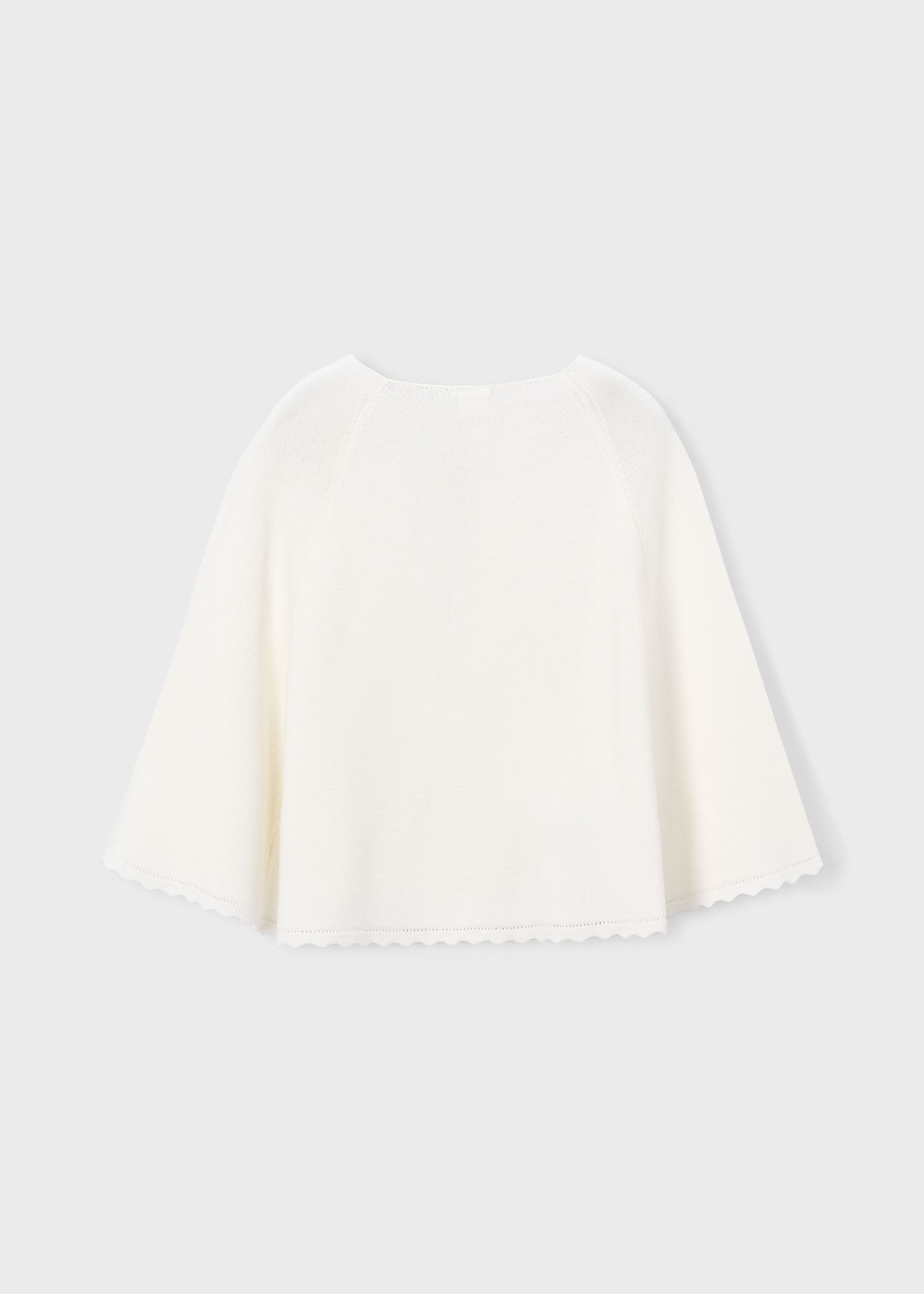 Communion knitted cape