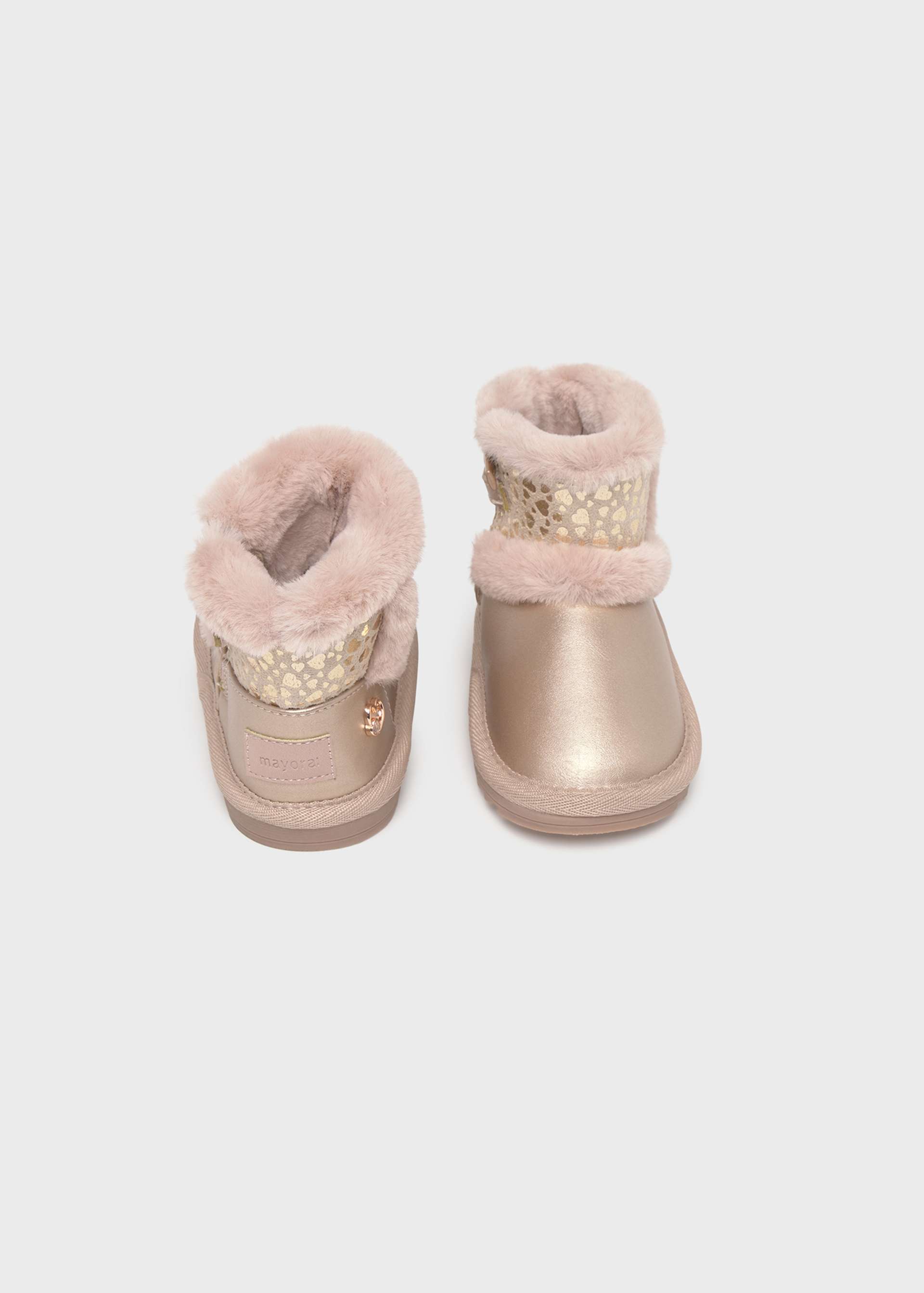 Baby Faux Fur Lined Boots Baby Faux Fur Lined Boots