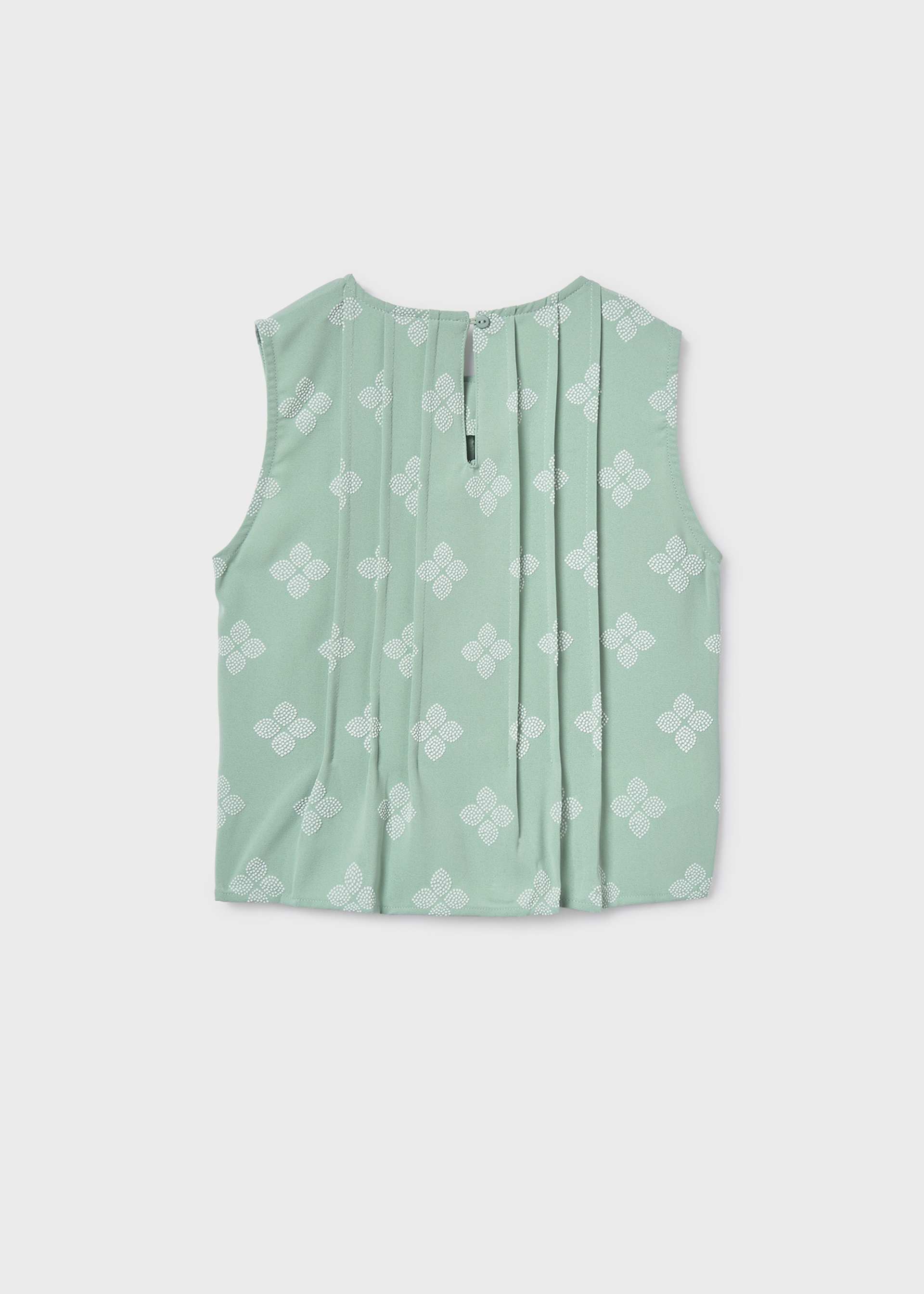 Top estampado rapariga