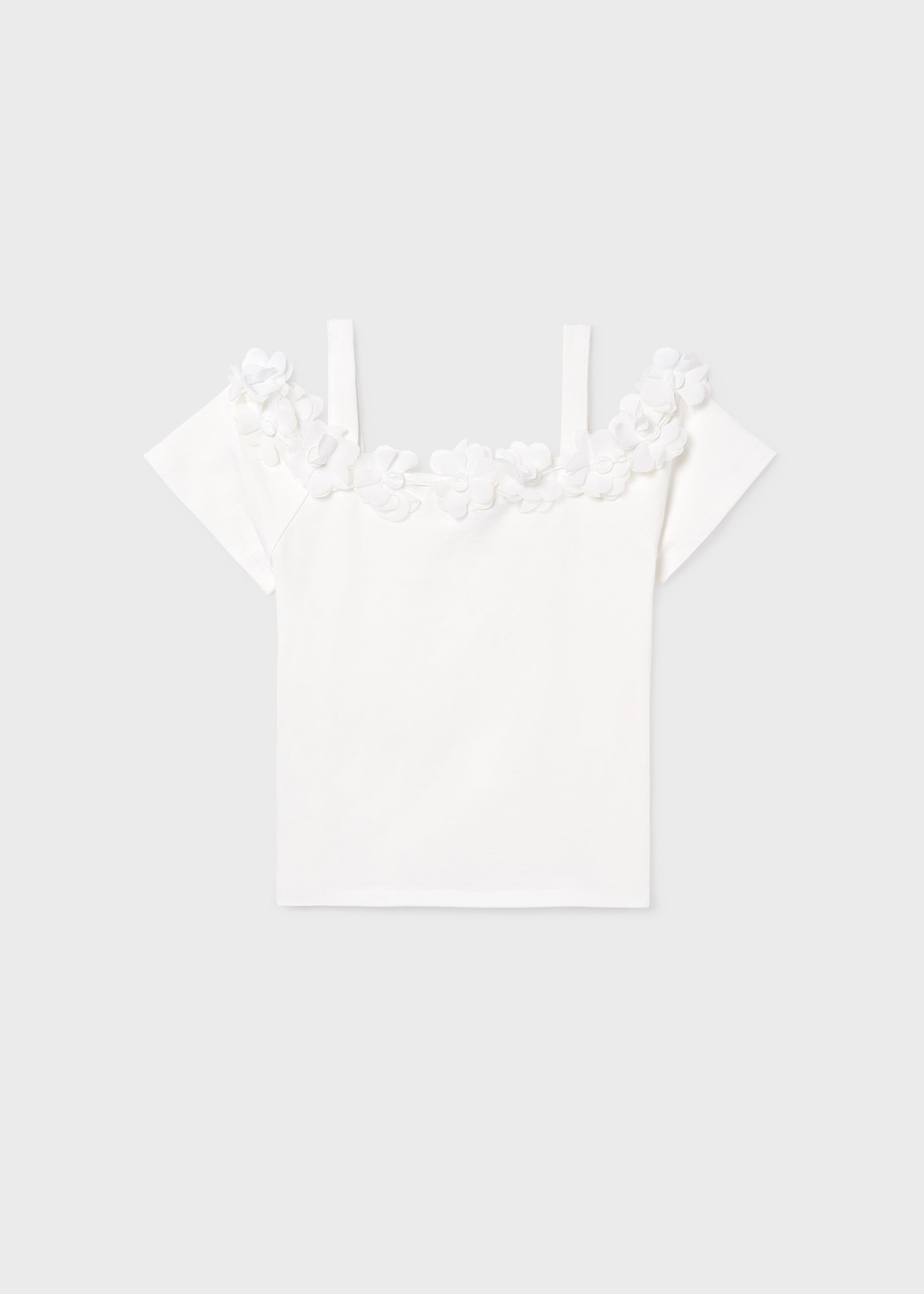 Tricou cu flori fata