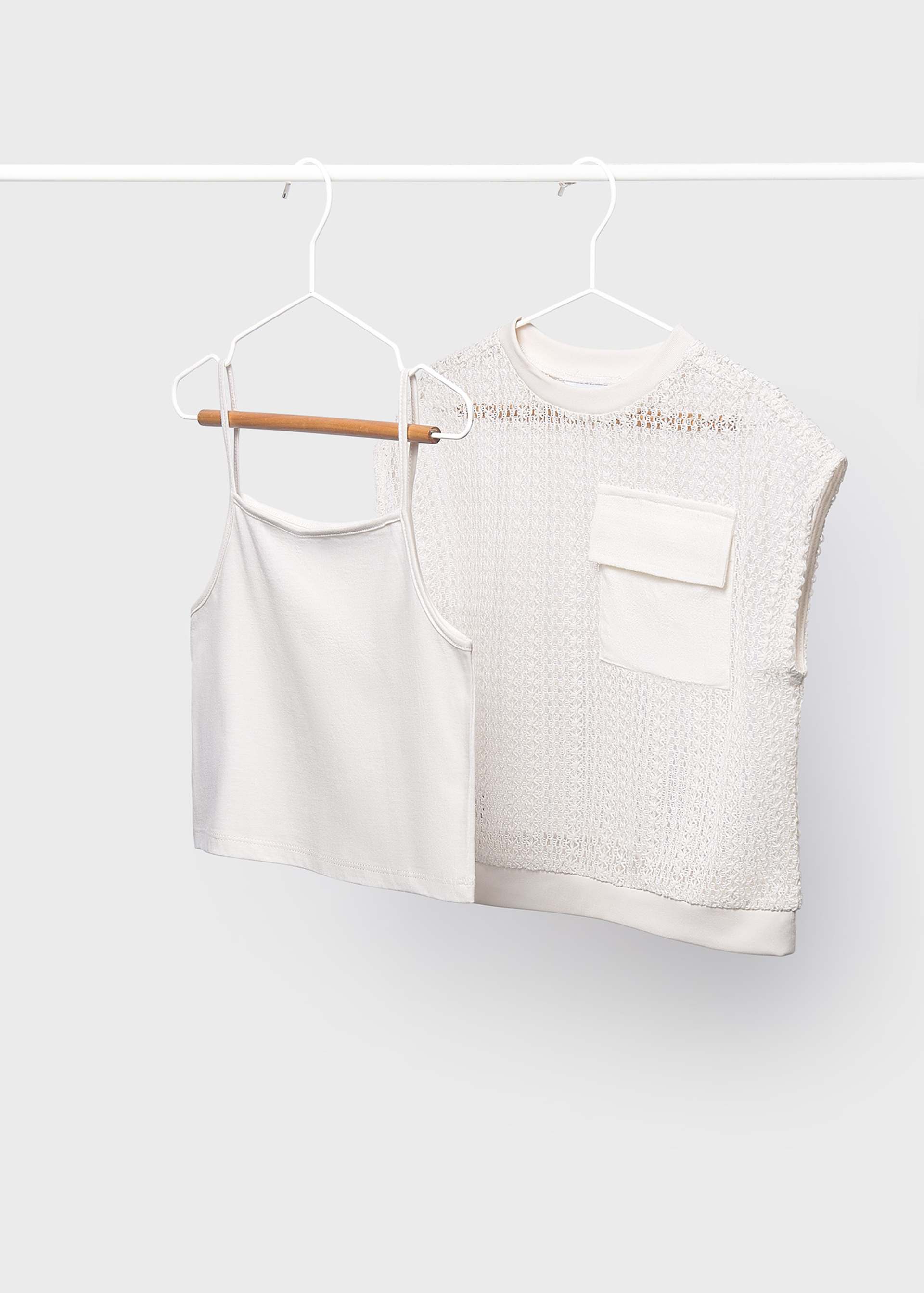 MAglia con top ragazza