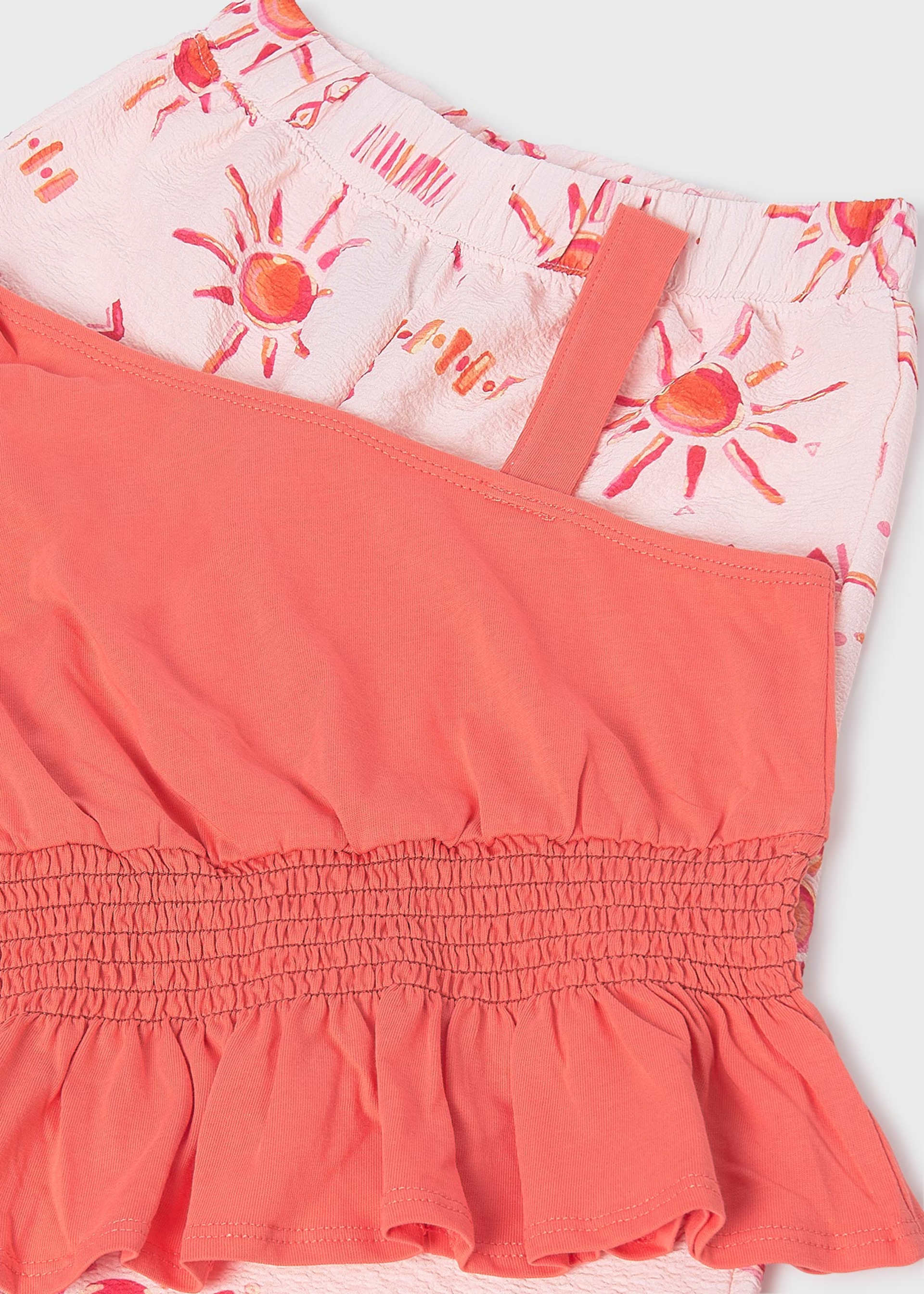 Girl Printed Pants and Top Set