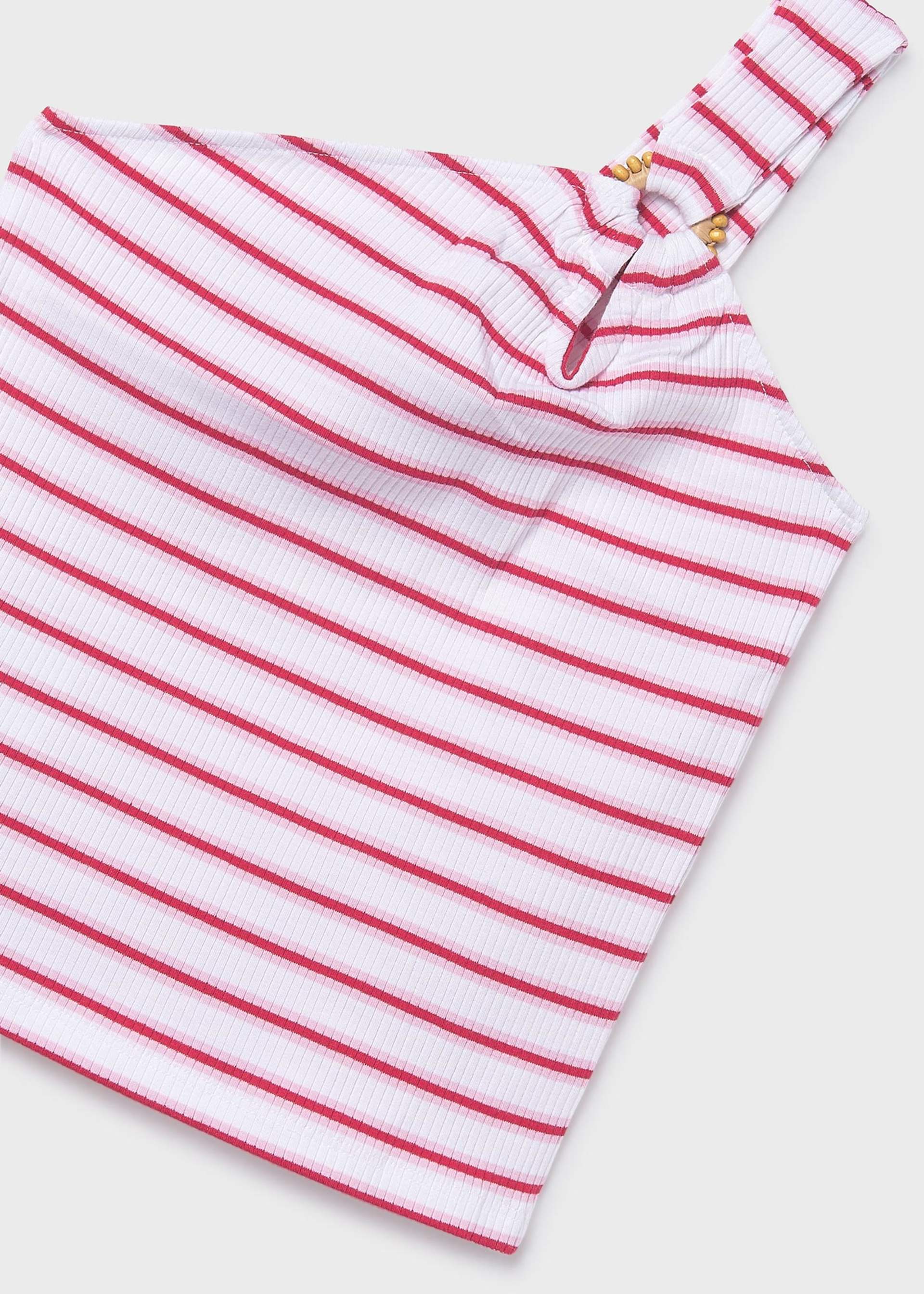 Playera asimétrica chica