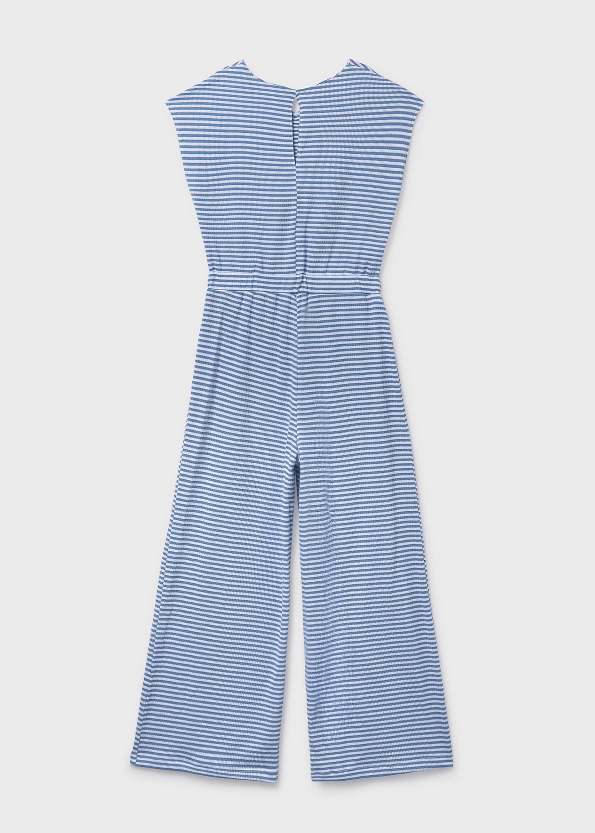 Girl Striped Jumpsuit