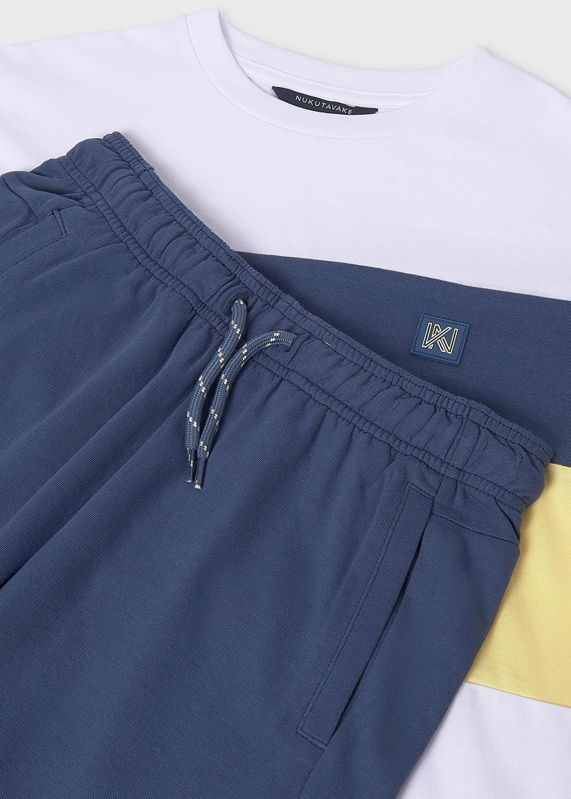 Boy's Bermuda shorts and T-shirt set