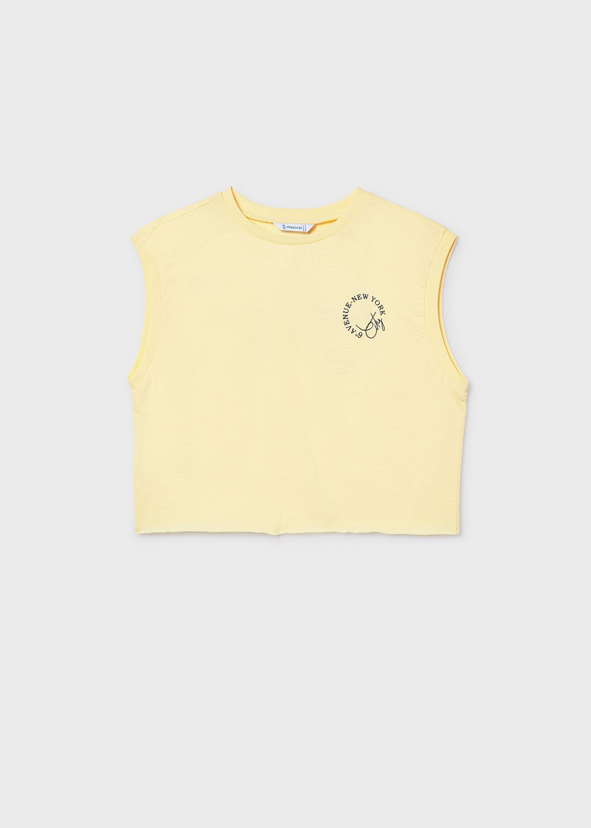 Playera estampado chica