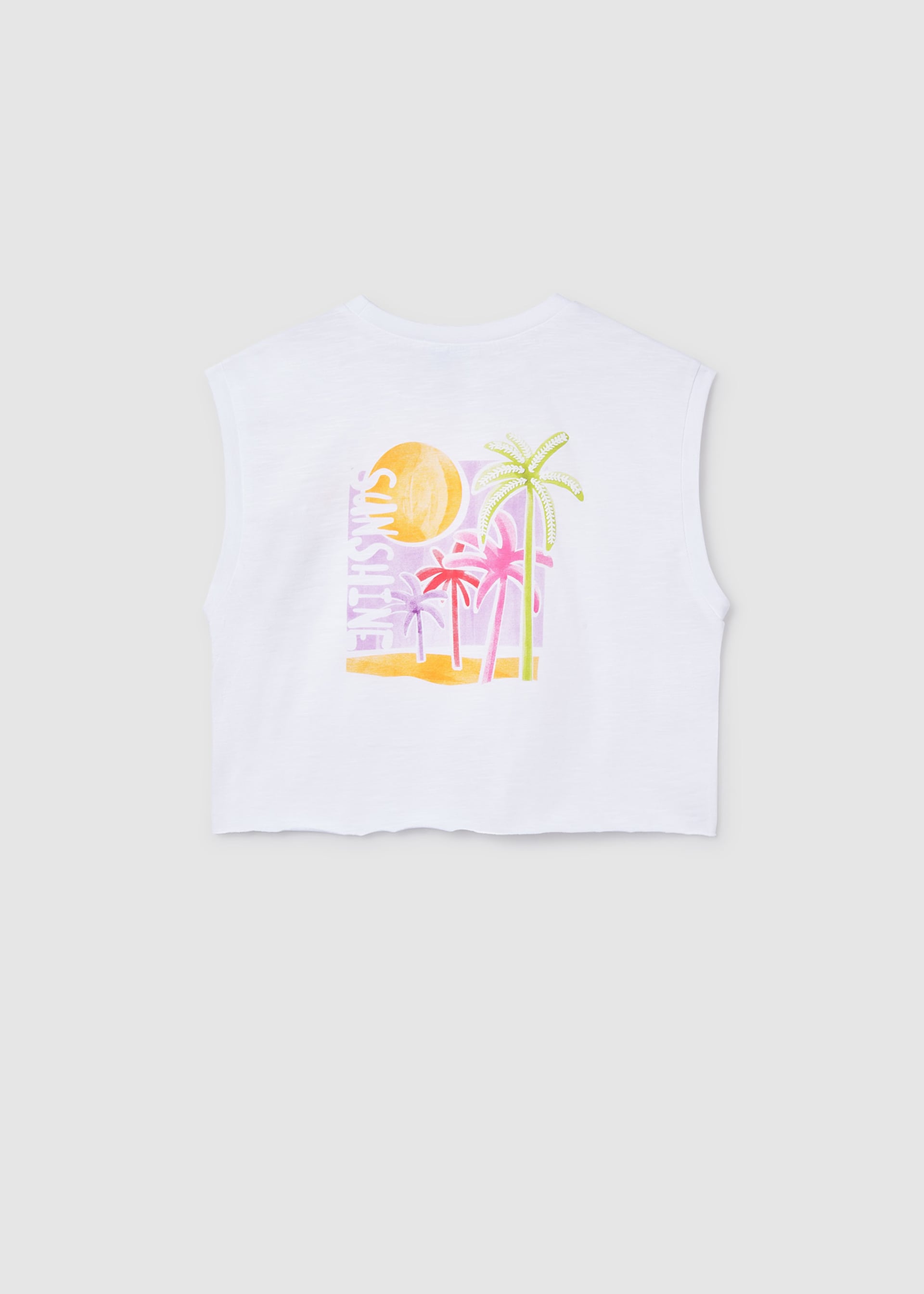 T-shirt estampado rapariga