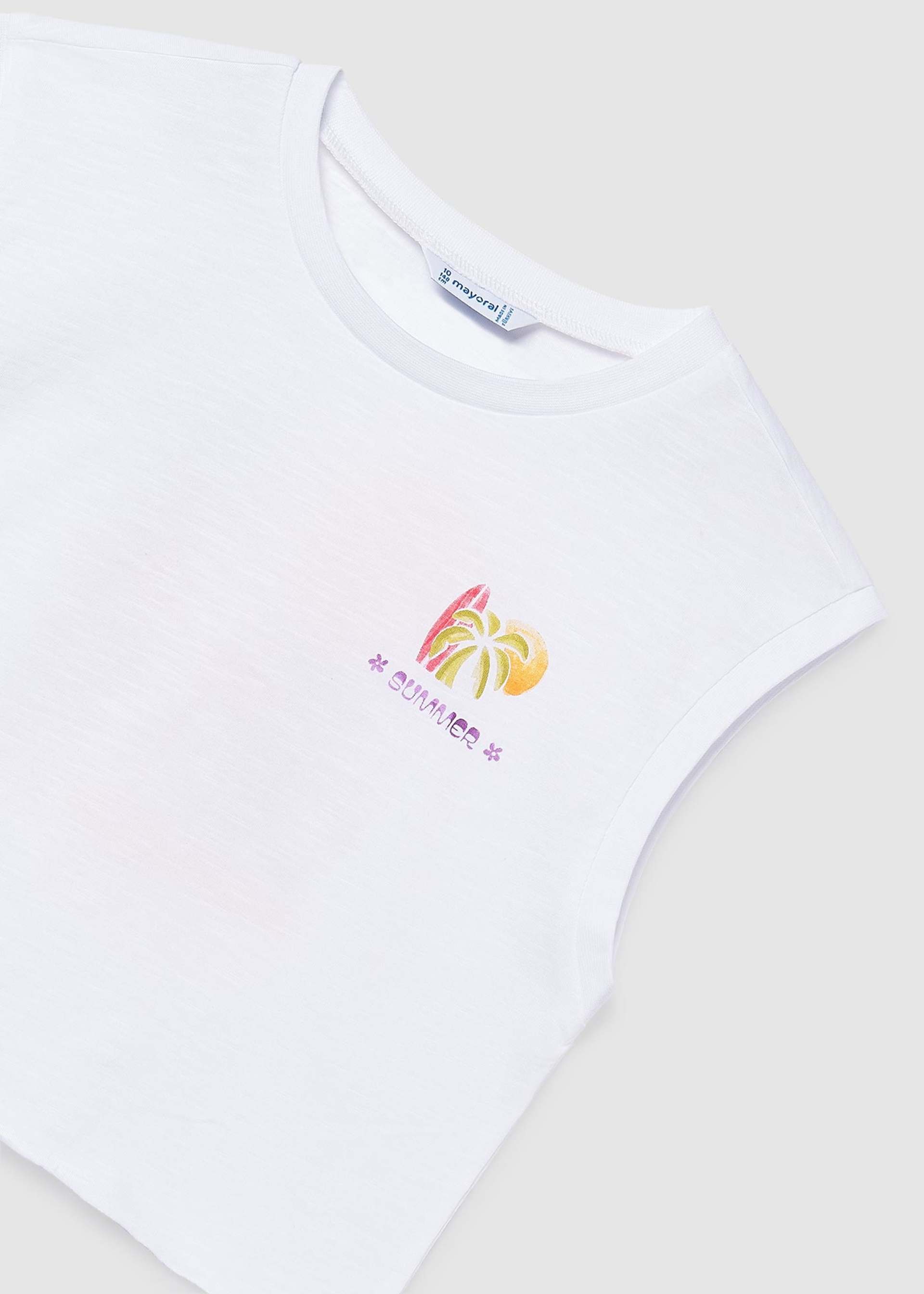 T-shirt estampado rapariga