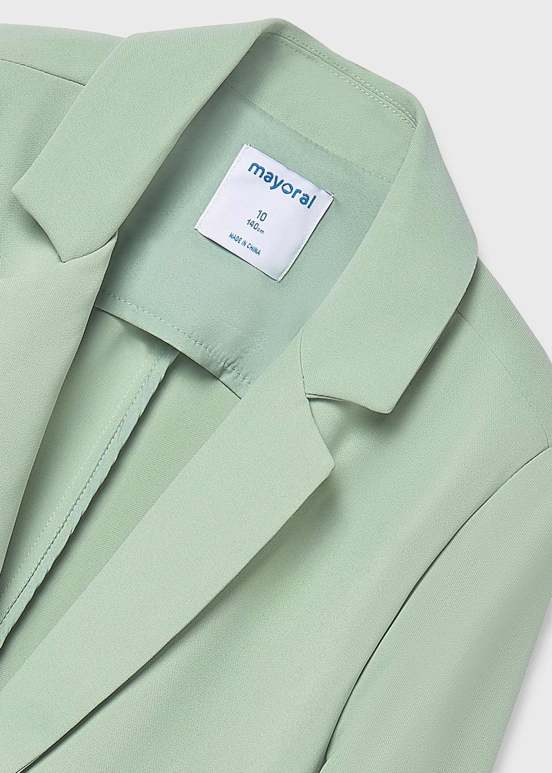 Veste à revers fille