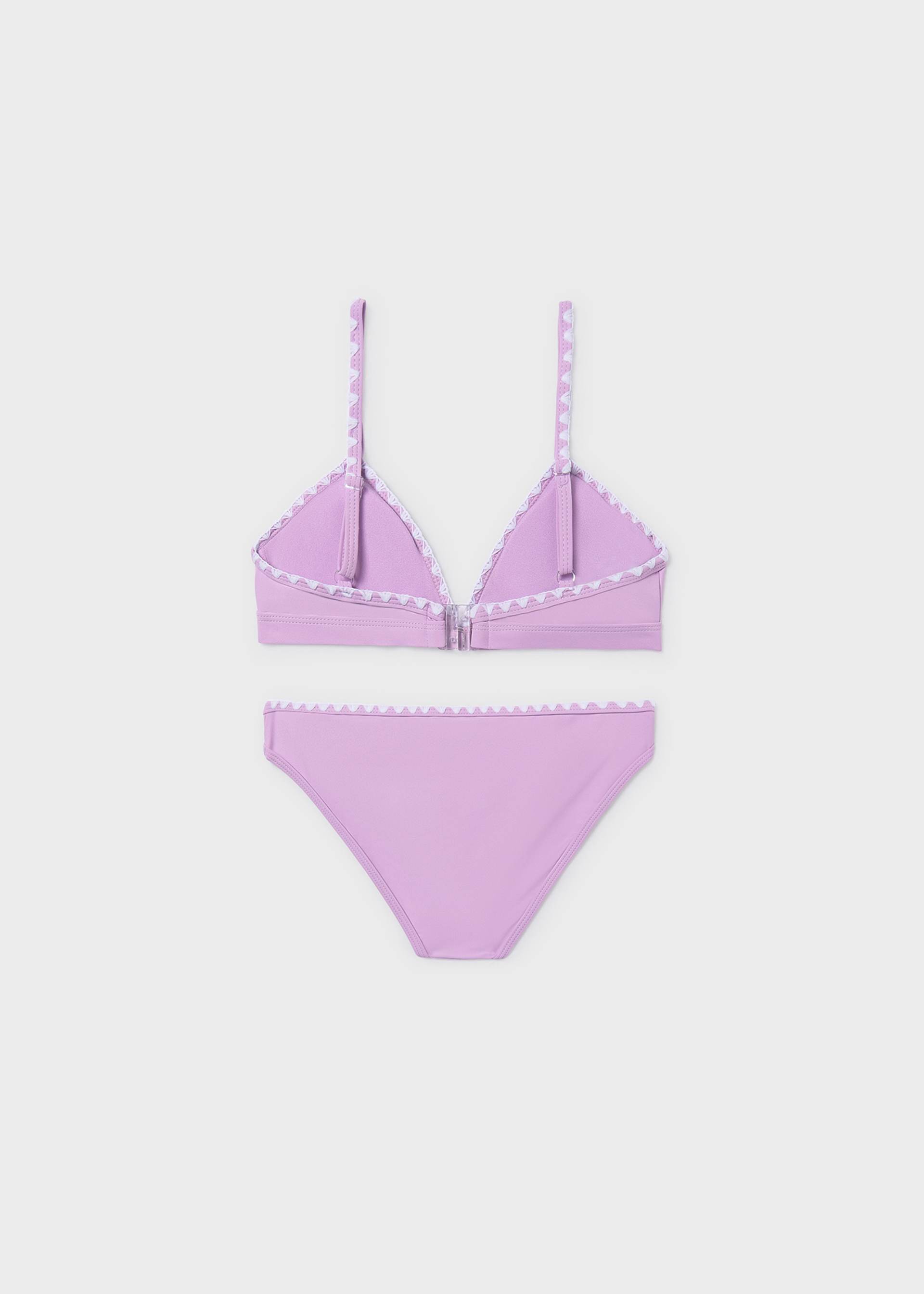 Girl's triangle bikini