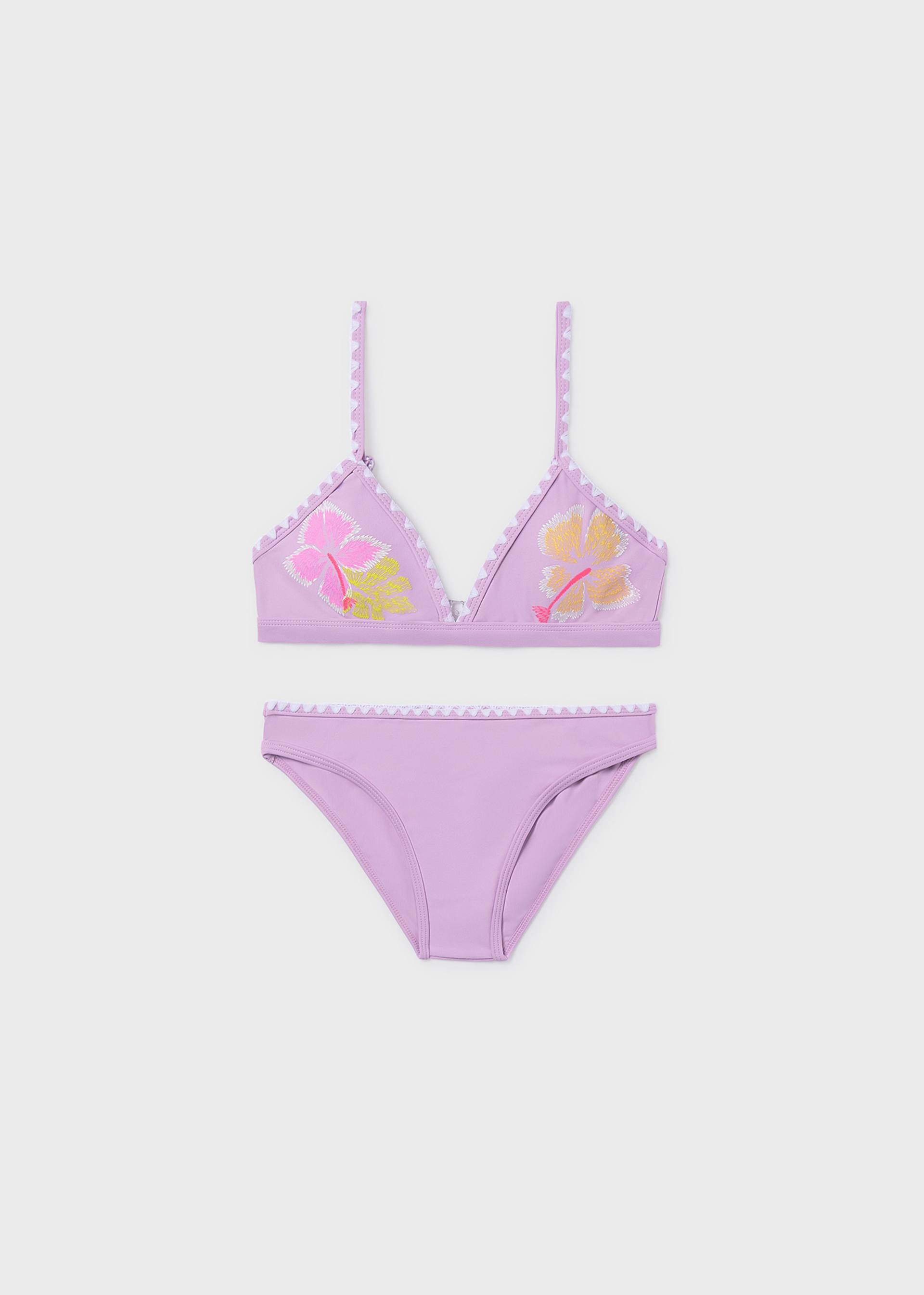 Girl's triangle bikini