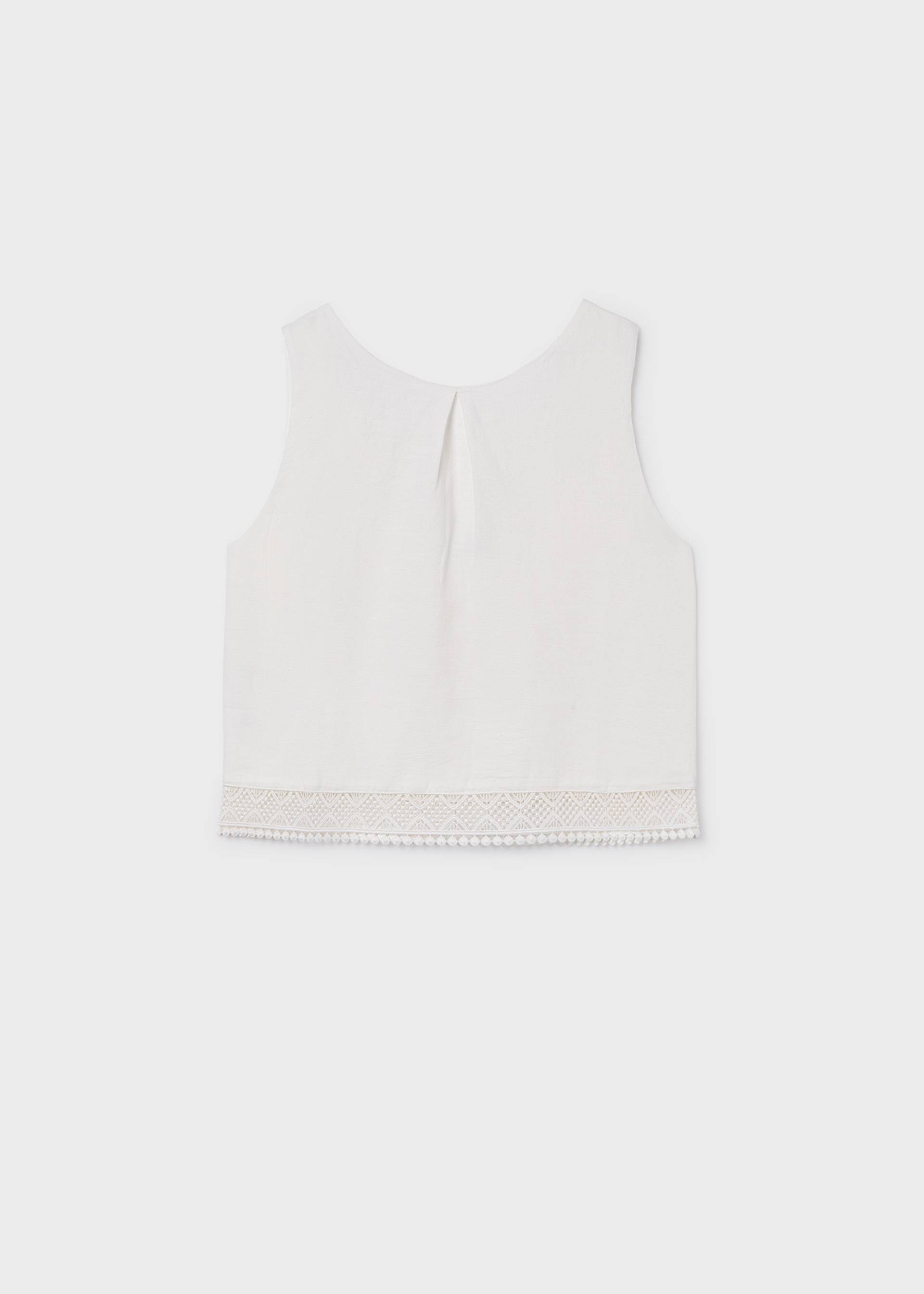 Girl Embroidered Bottom Blouse