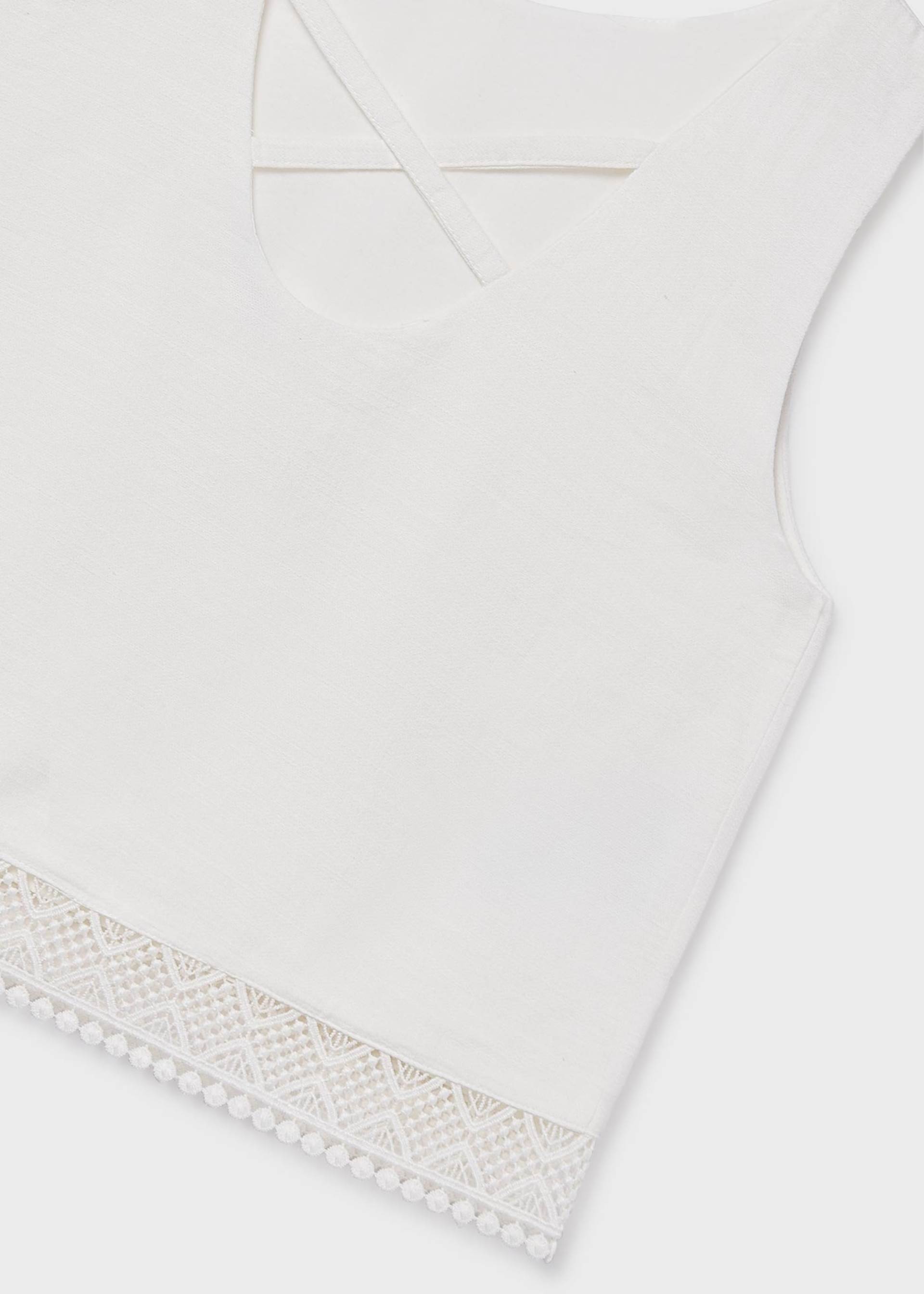 Girl Embroidered Bottom Blouse