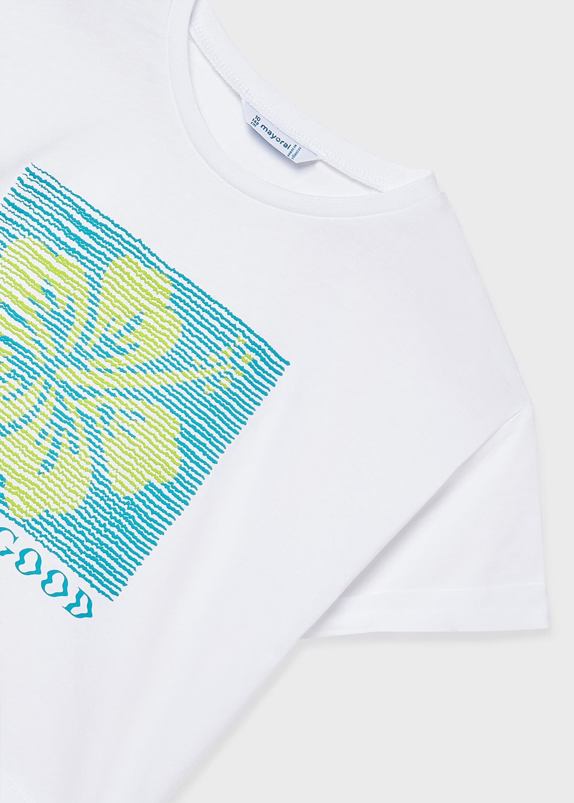 Playera gráfica chica