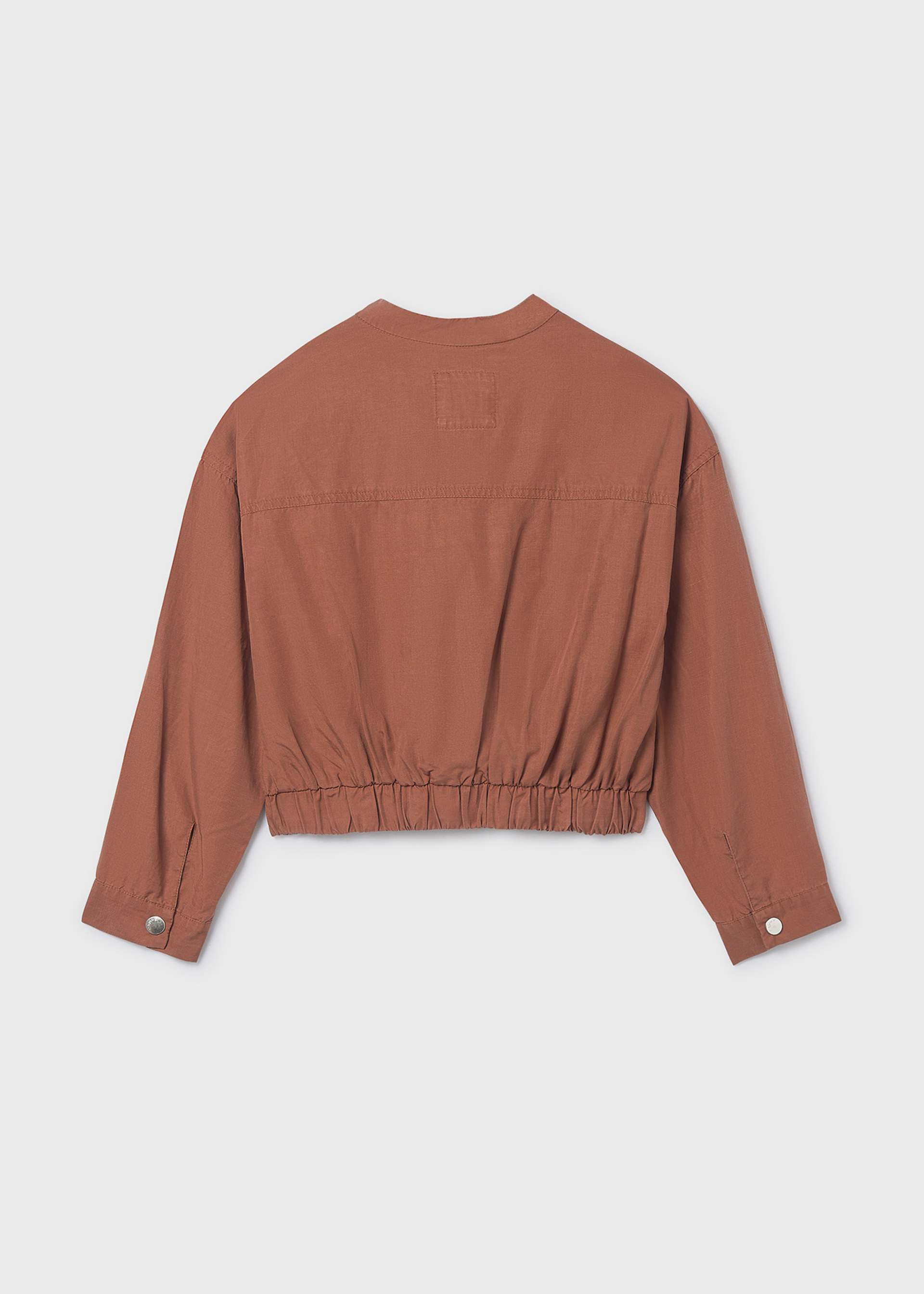 Girl's buckle jacket