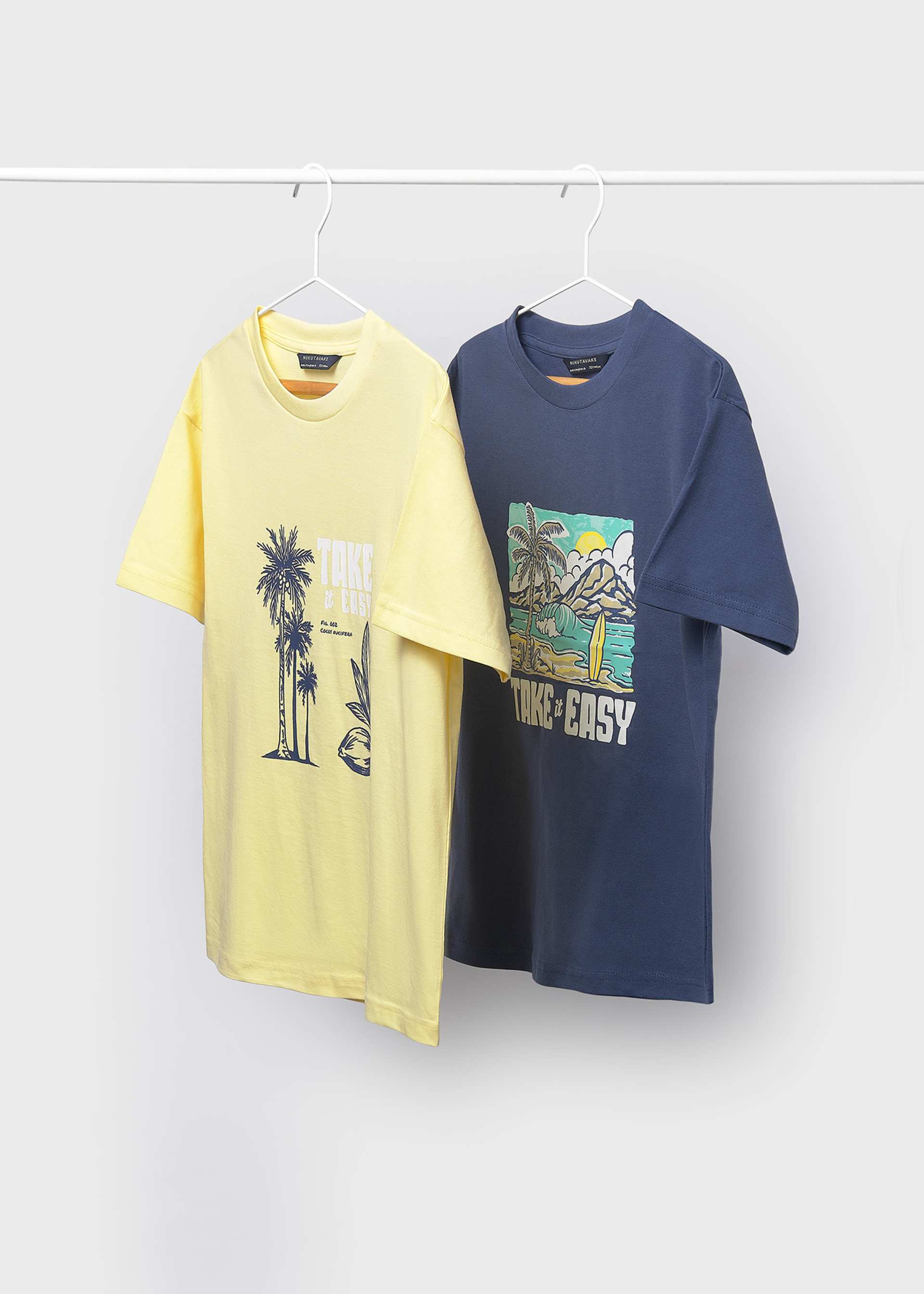 2er Set T-Shirts Teenager Jungen