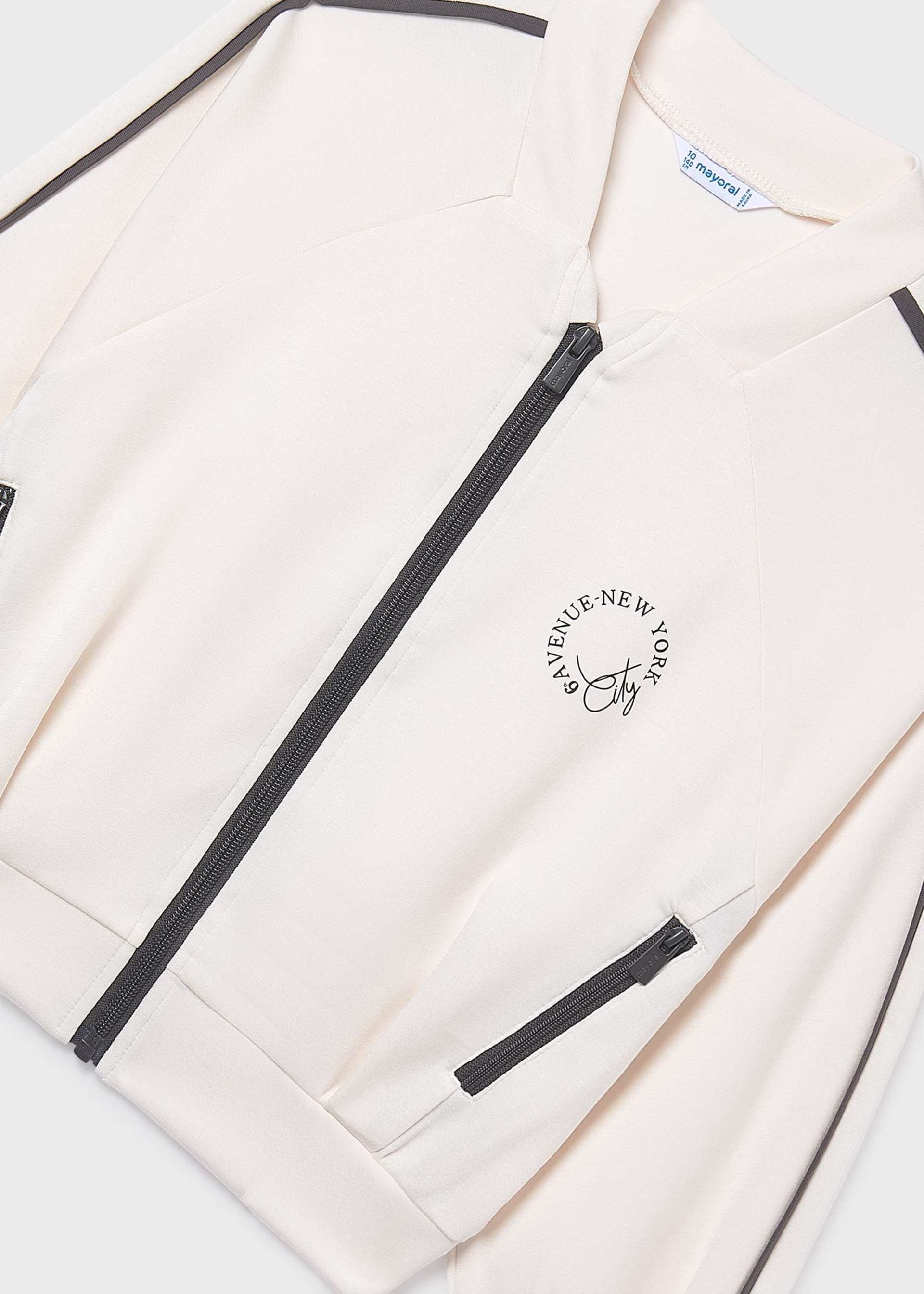 Girl Zip-Up Sweatshirt