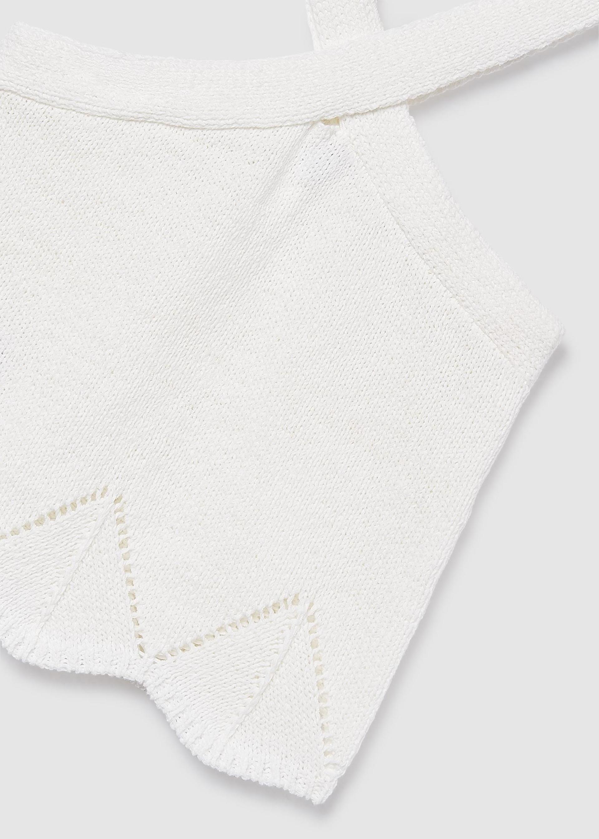 Top w stylu halter dla dziewczynki