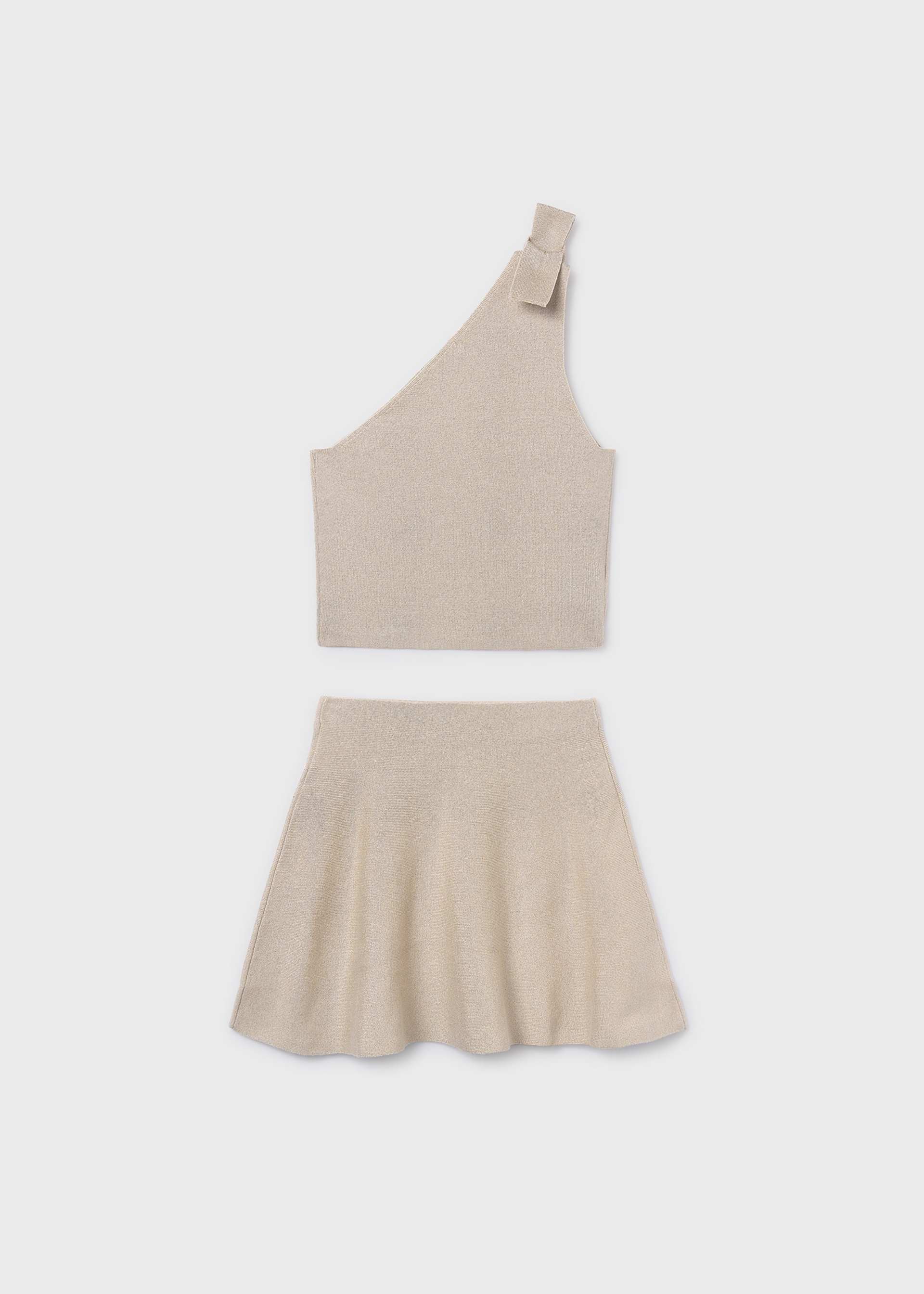 Girl's skirt and top set