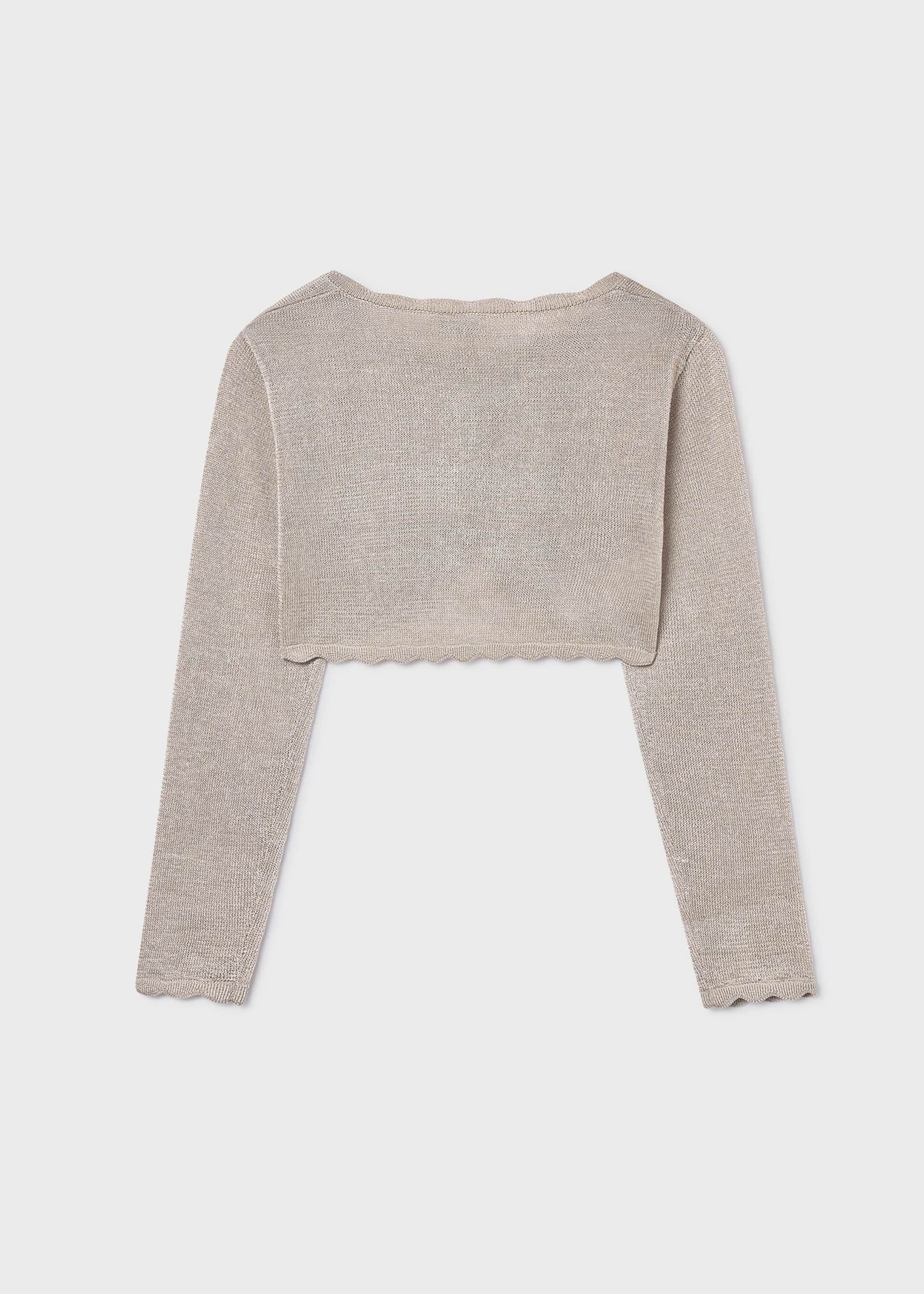 Cardigan tricot basic ragazza