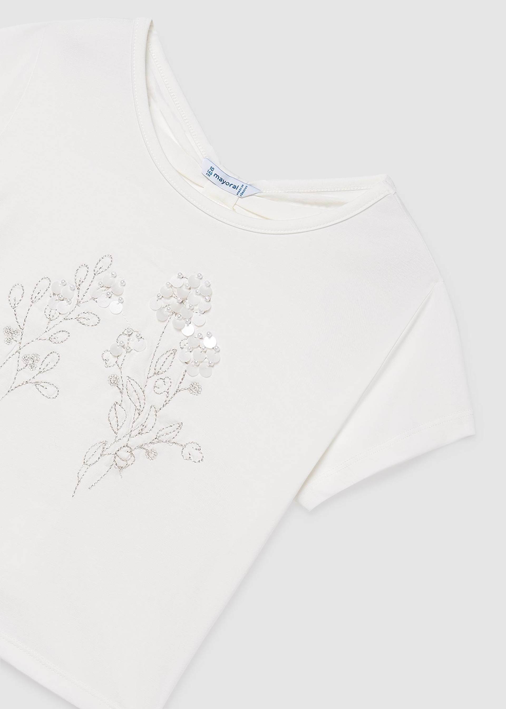 T-shirt en lin fille