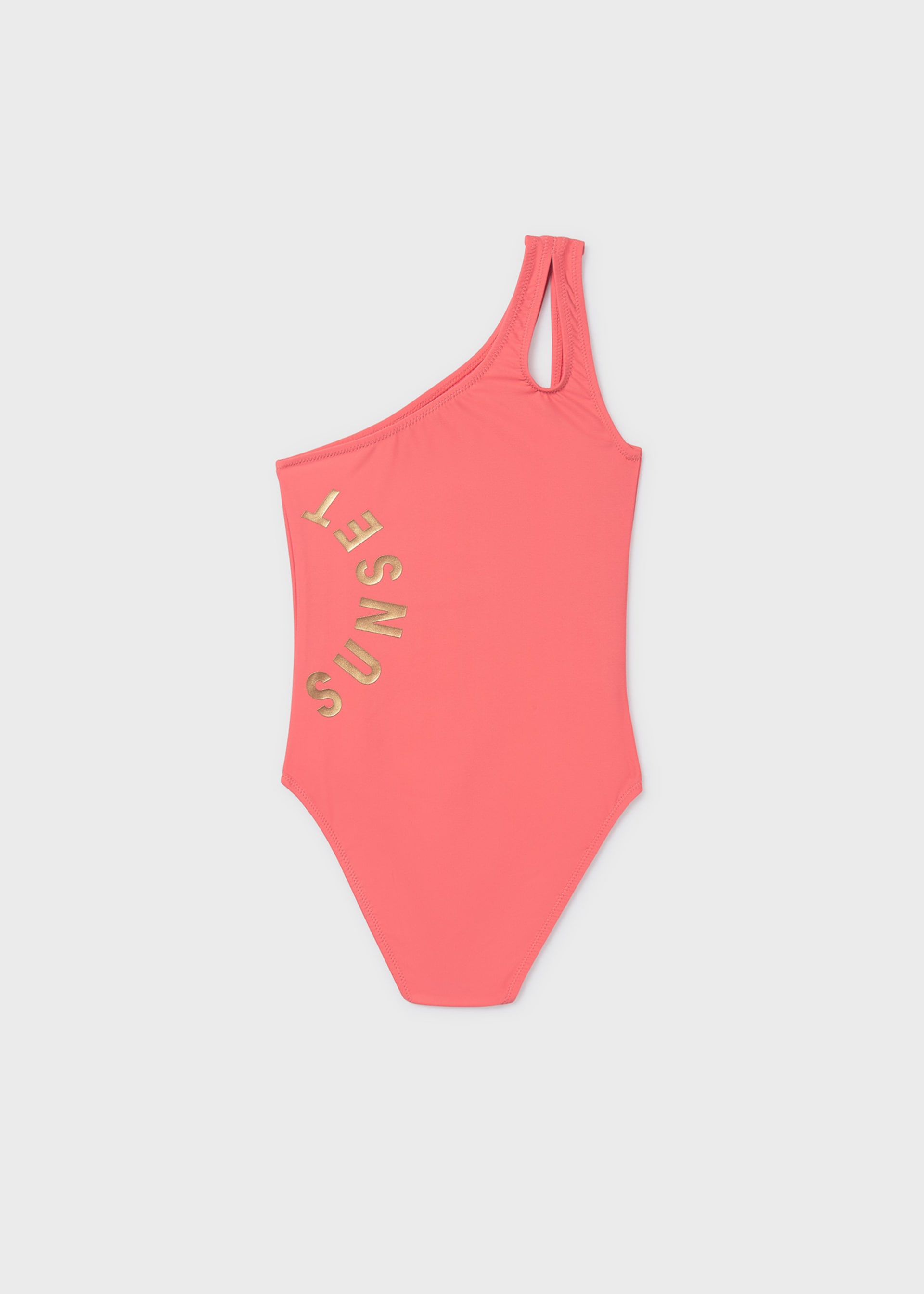 Maillot de bain asymétrique fille