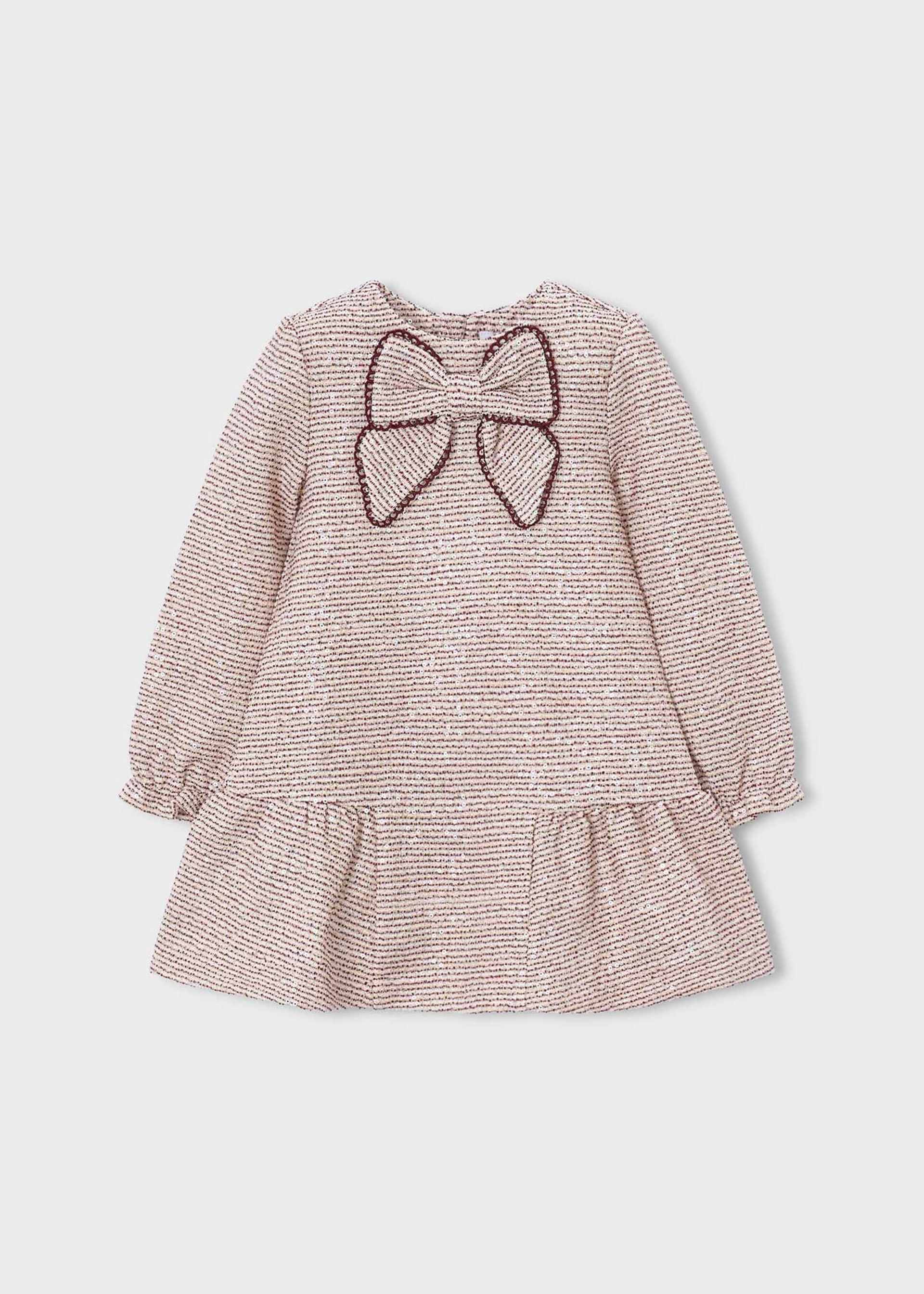 Рокля с панделка за момиче