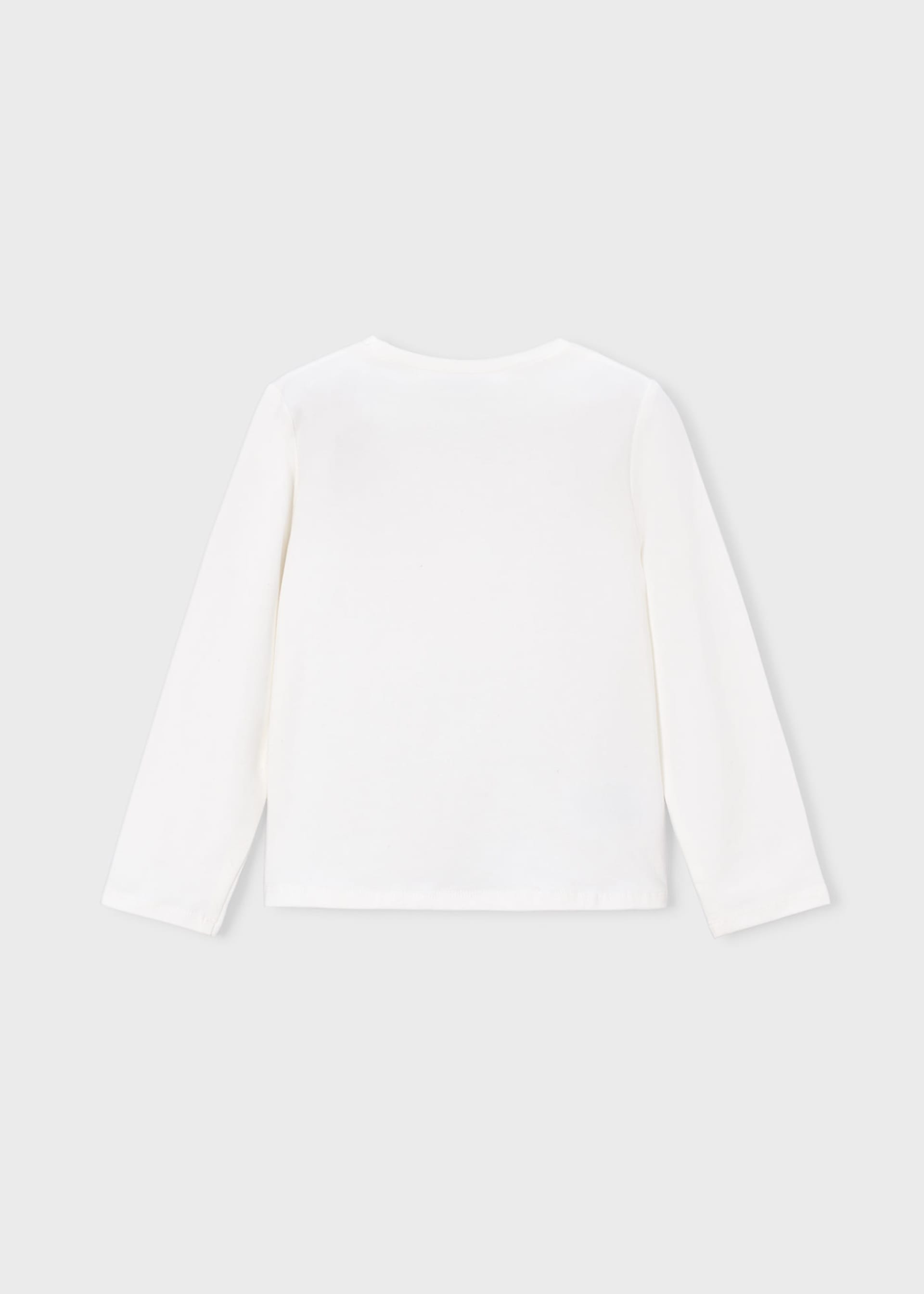 Camiseta flor niña